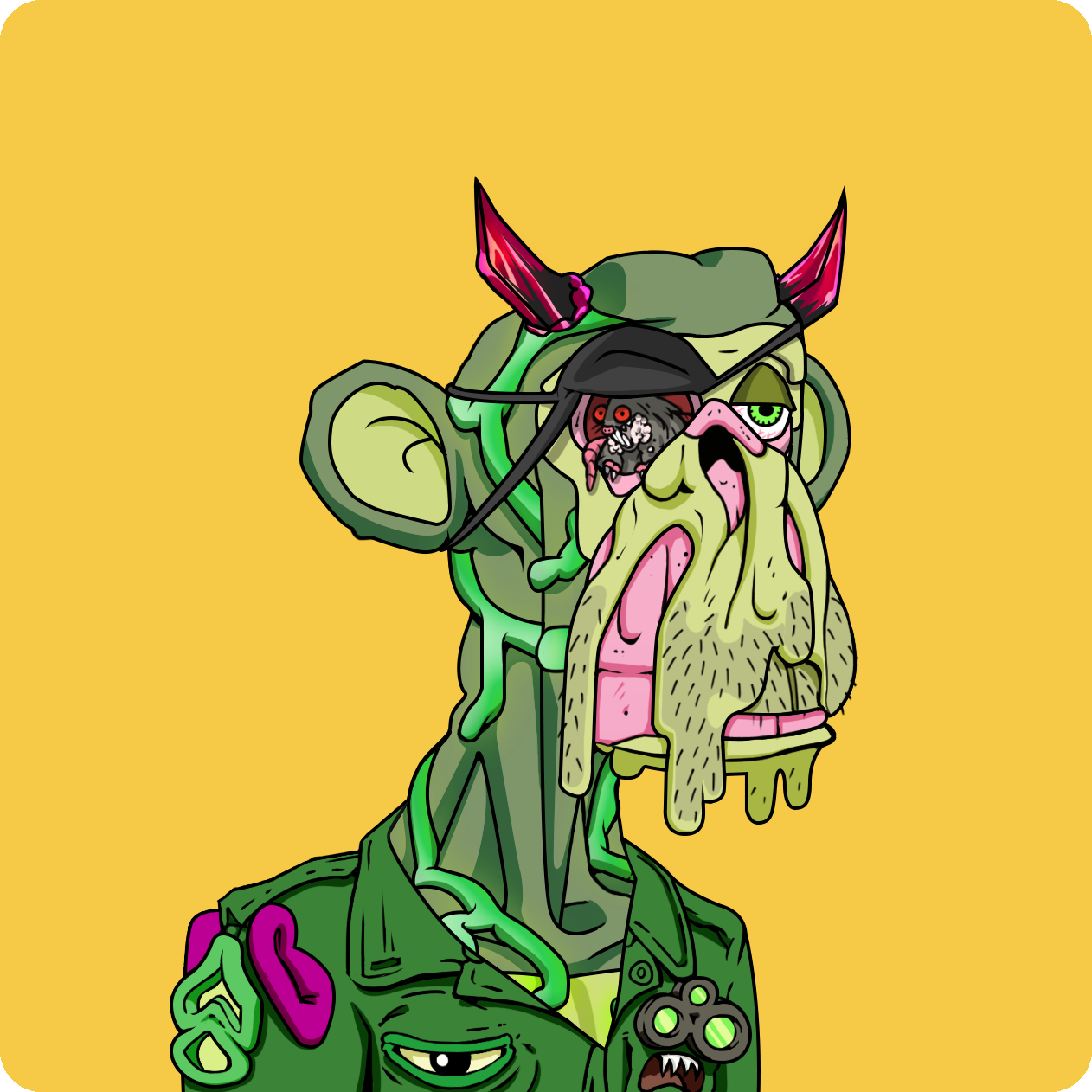 Yuga Labs - Mutant Ape Yacht Club - NFT # 18674