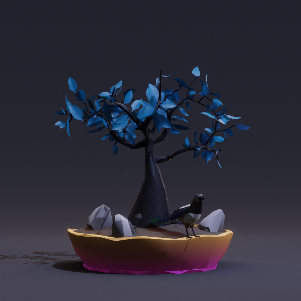 ZENFT Garden Society - Bonsai - Bonsai #8264 - NFT # 8264