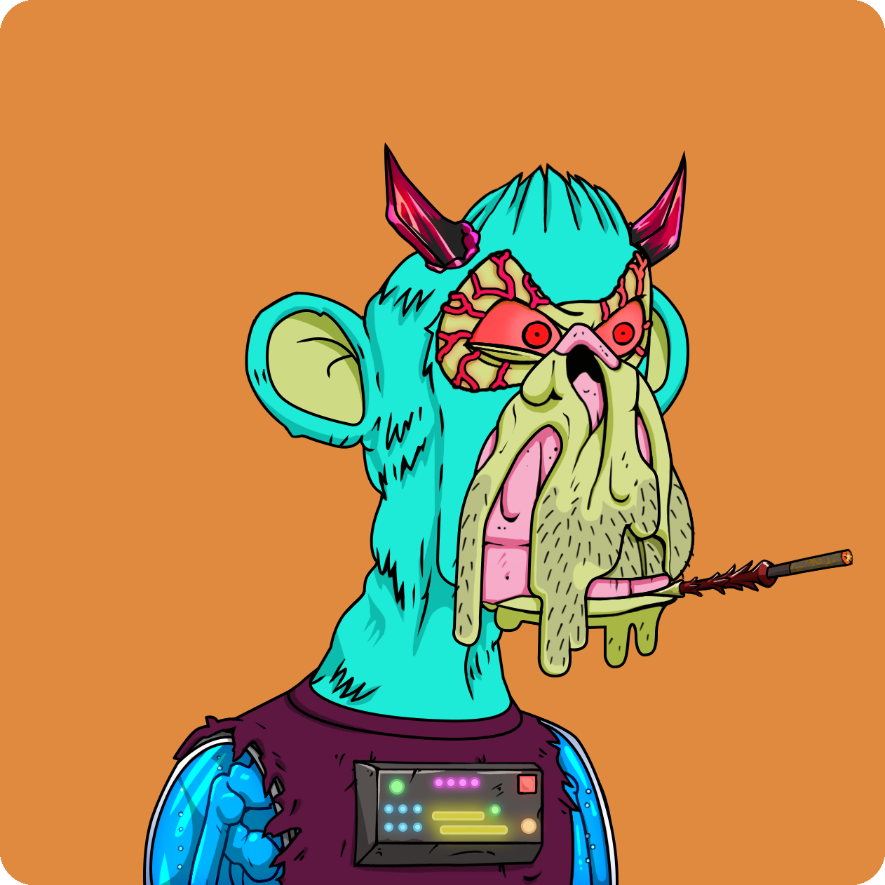 Yuga Labs - Mutant Ape Yacht Club - NFT # 9561