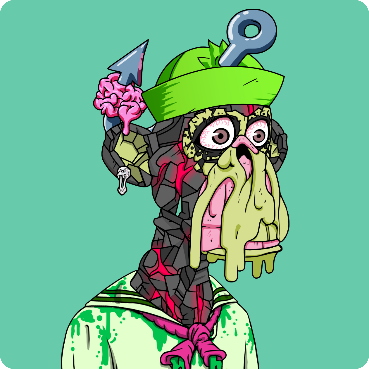 Yuga Labs - Mutant Ape Yacht Club - NFT # 24910