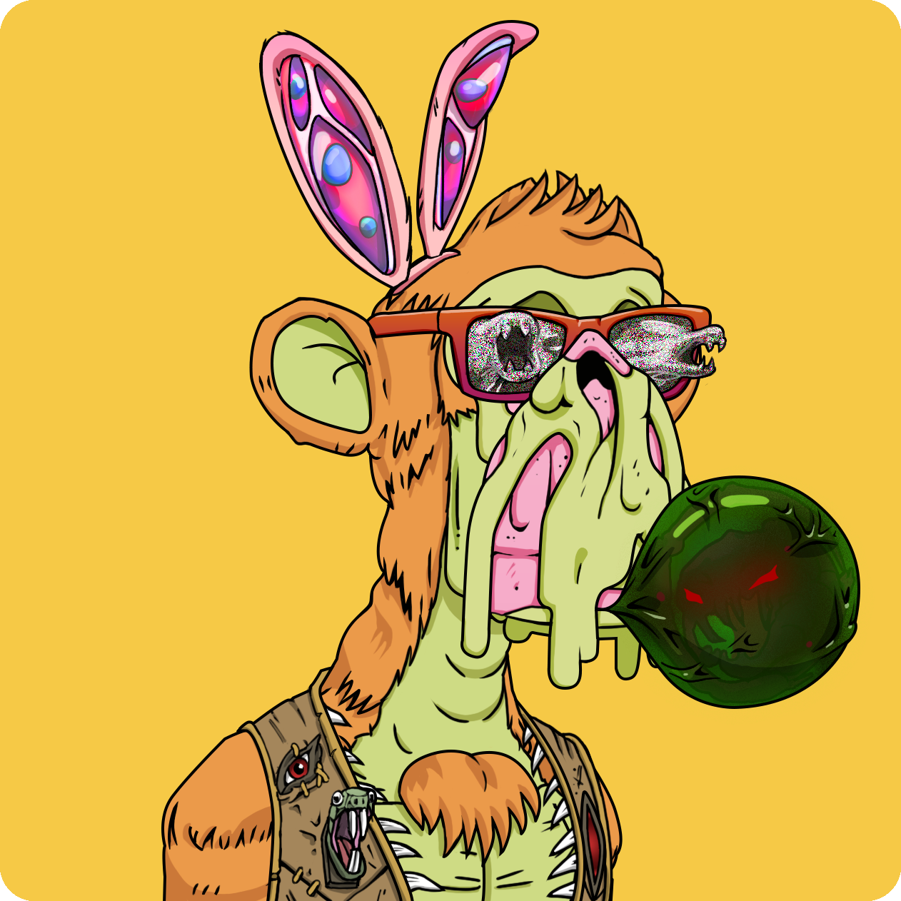 Yuga Labs - Mutant Ape Yacht Club - NFT # 13870