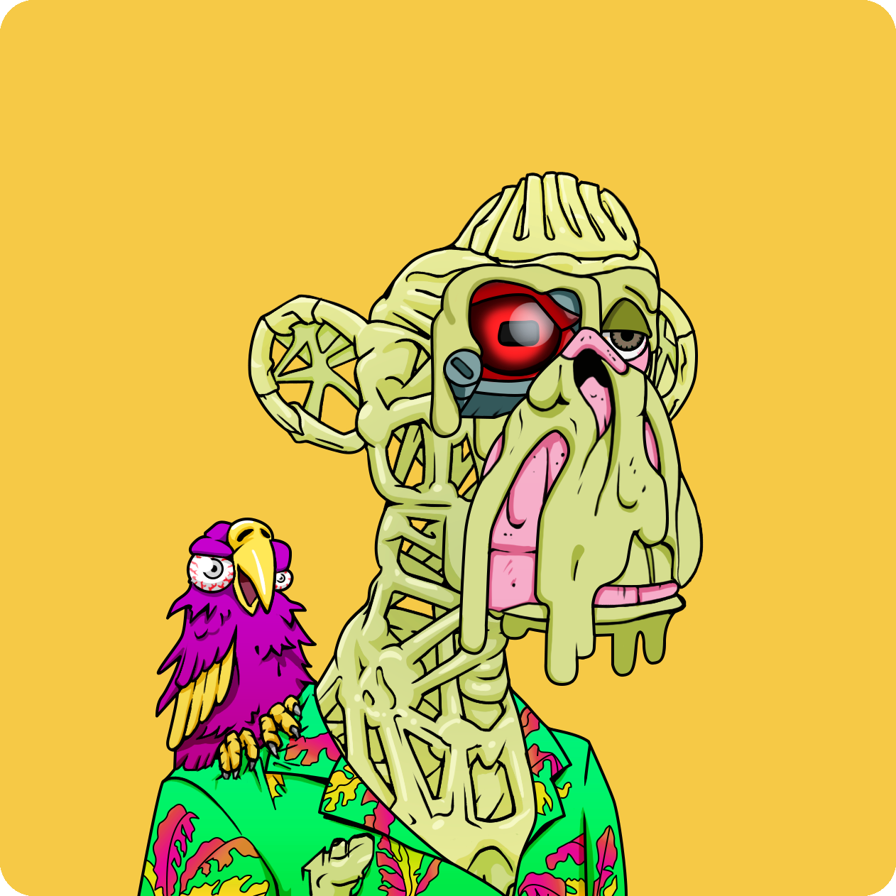 Yuga Labs - Mutant Ape Yacht Club - NFT # 896