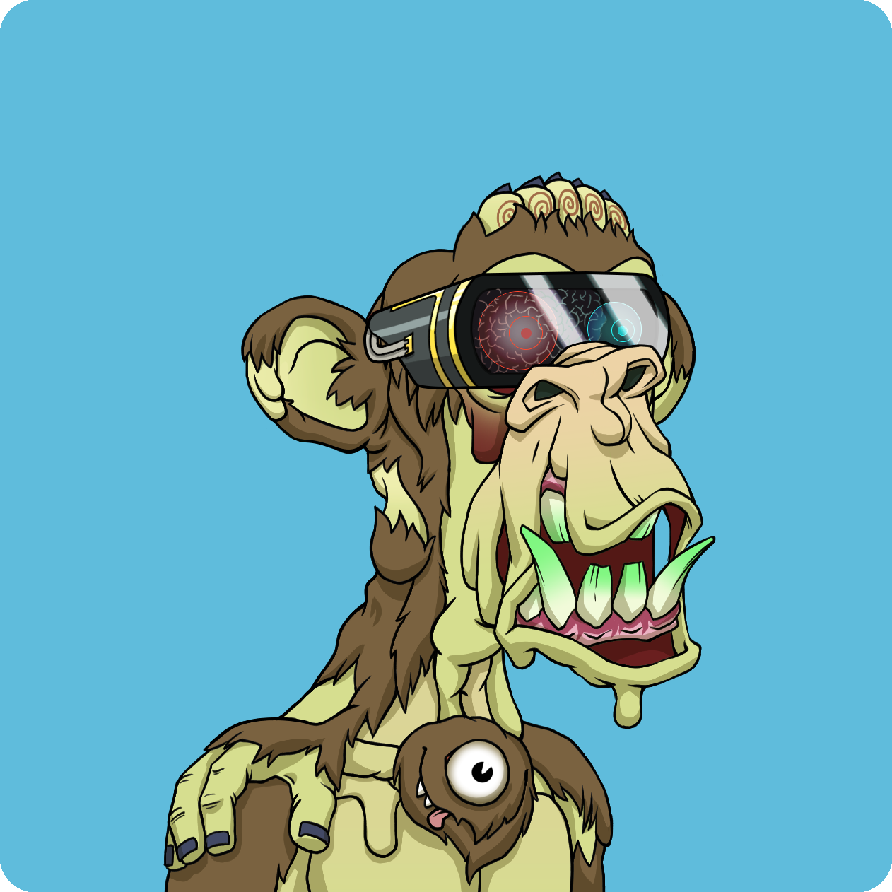 Yuga Labs - Mutant Ape Yacht Club - NFT # 6276