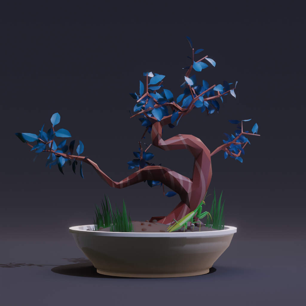 ZENFT Garden Society - Bonsai - Bonsai #8393 - NFT # 8393