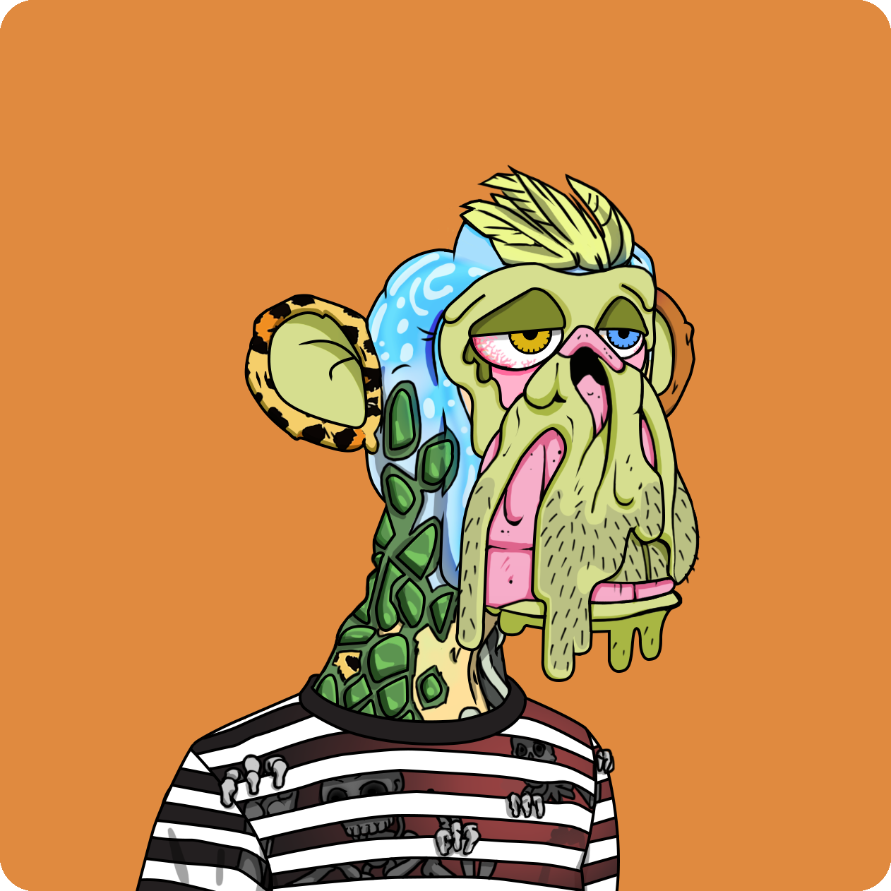 Yuga Labs - Mutant Ape Yacht Club - NFT # 17014