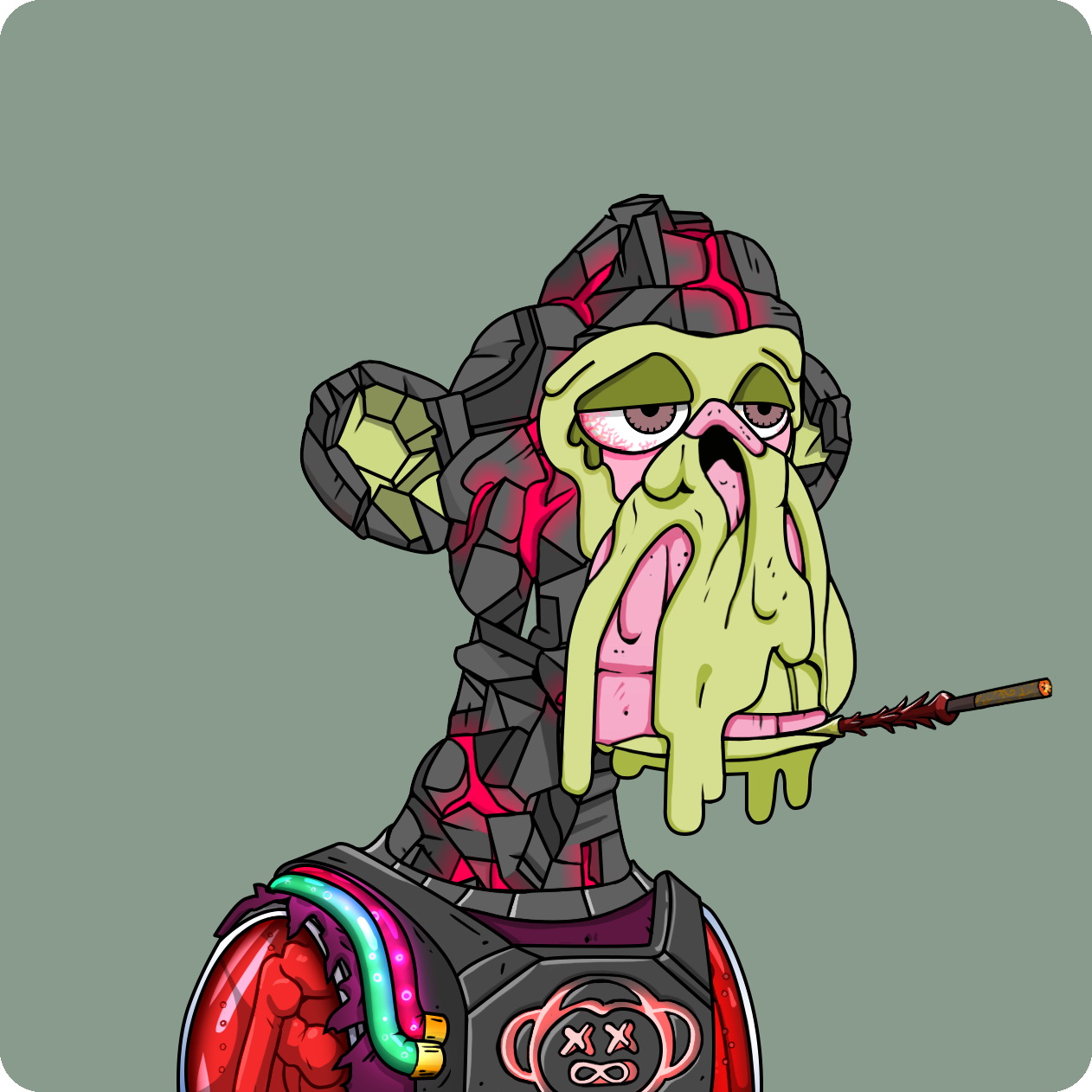 Yuga Labs - Mutant Ape Yacht Club - NFT # 7075