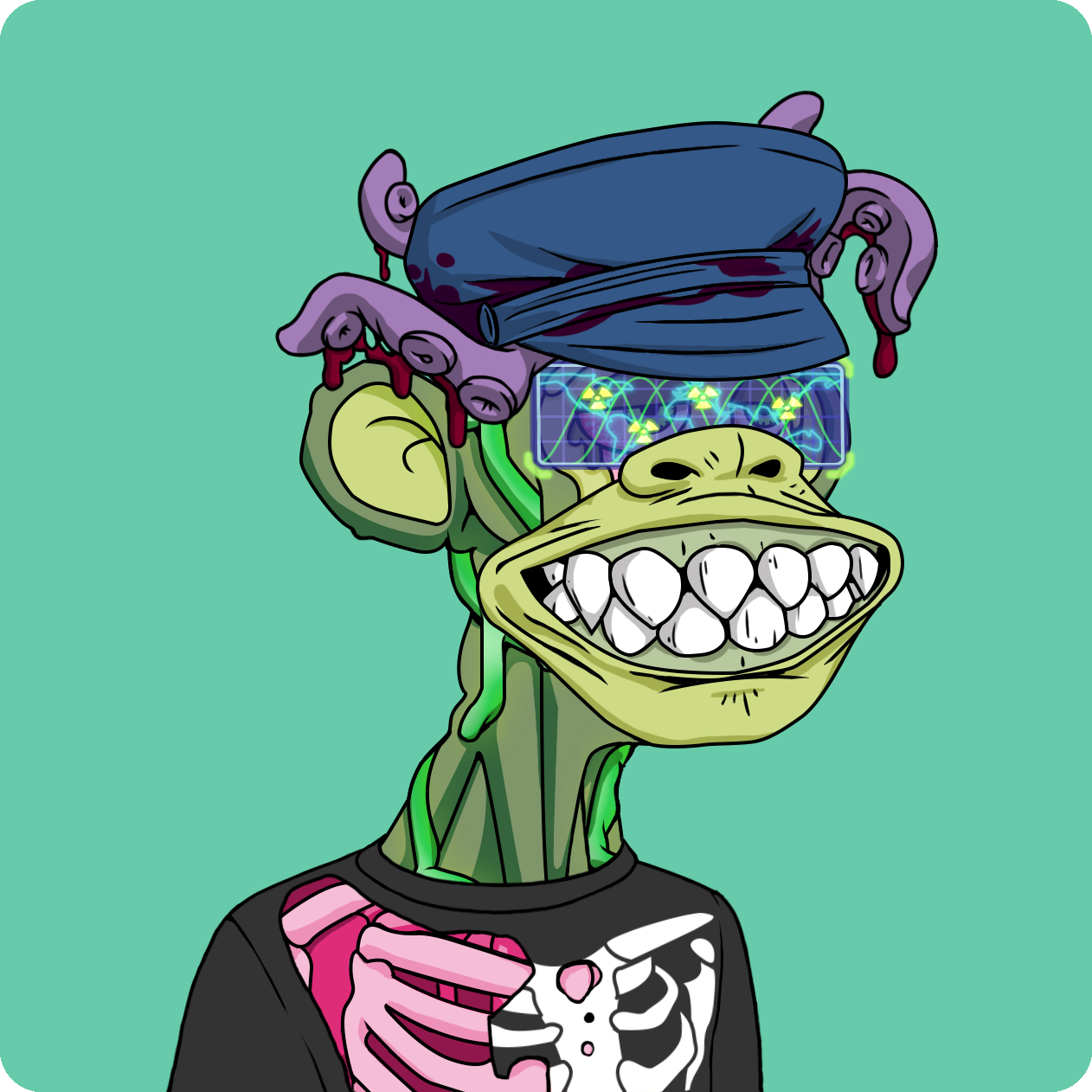 Yuga Labs - Mutant Ape Yacht Club - NFT # 9708