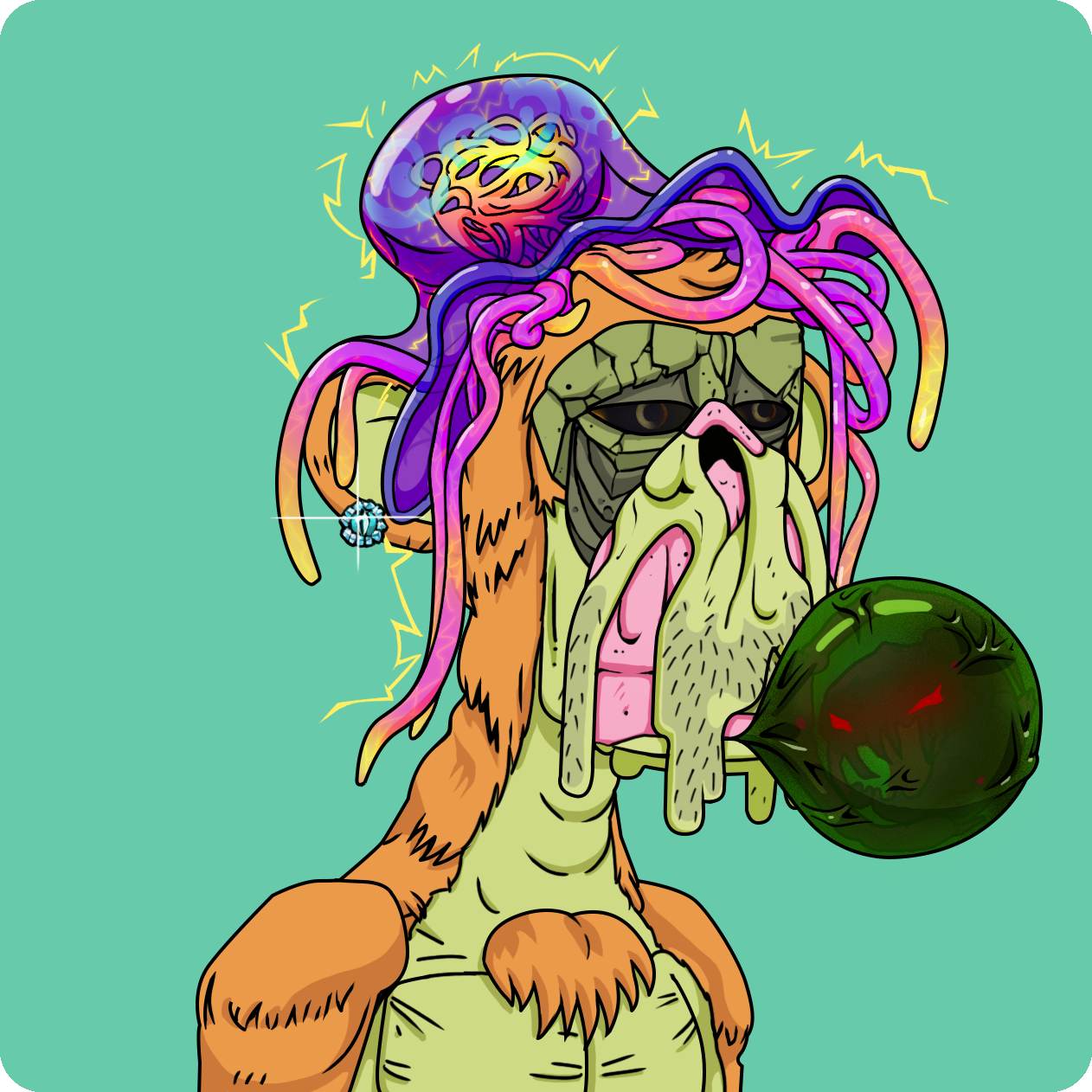 Yuga Labs - Mutant Ape Yacht Club - NFT # 5390