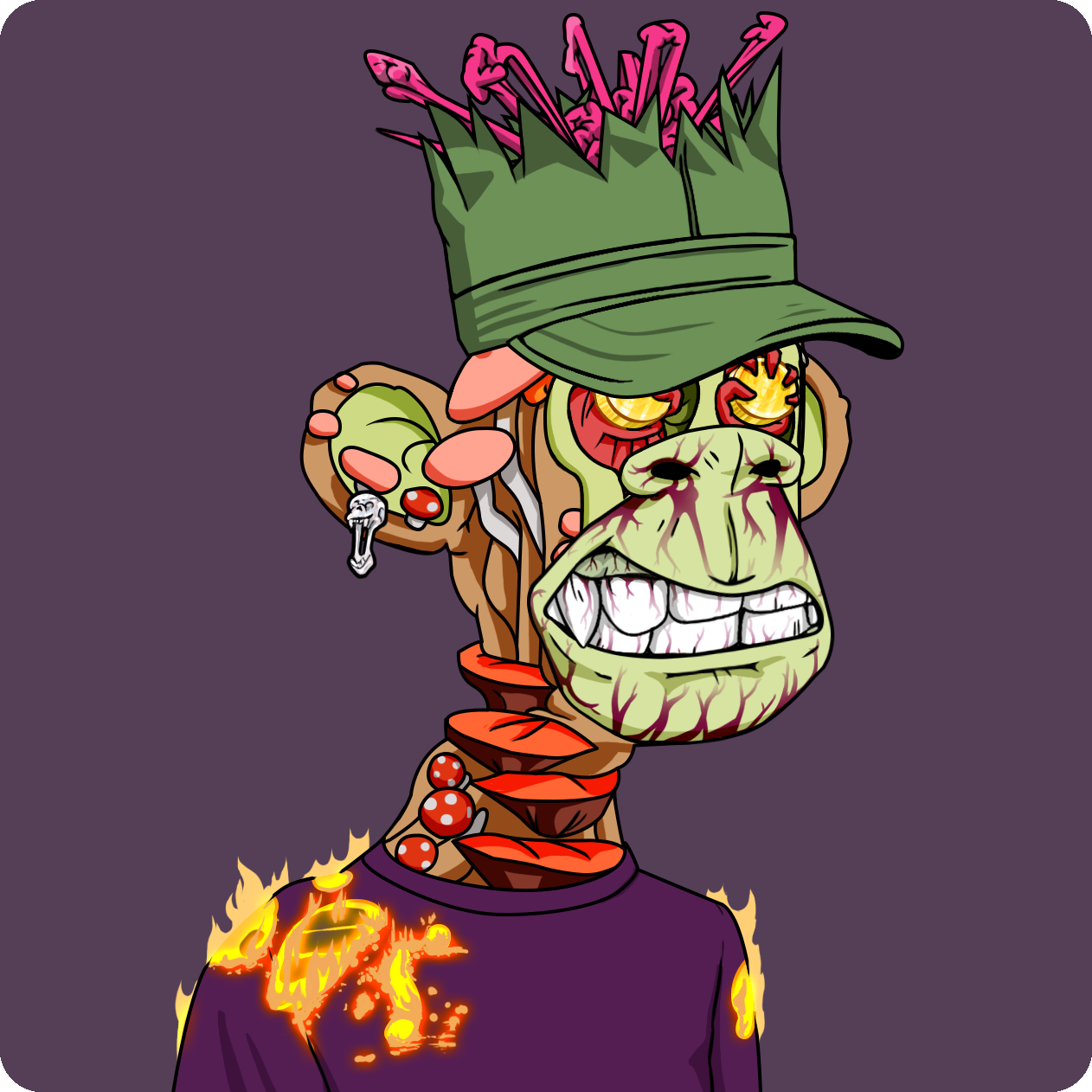 Yuga Labs - Mutant Ape Yacht Club - NFT # 11258