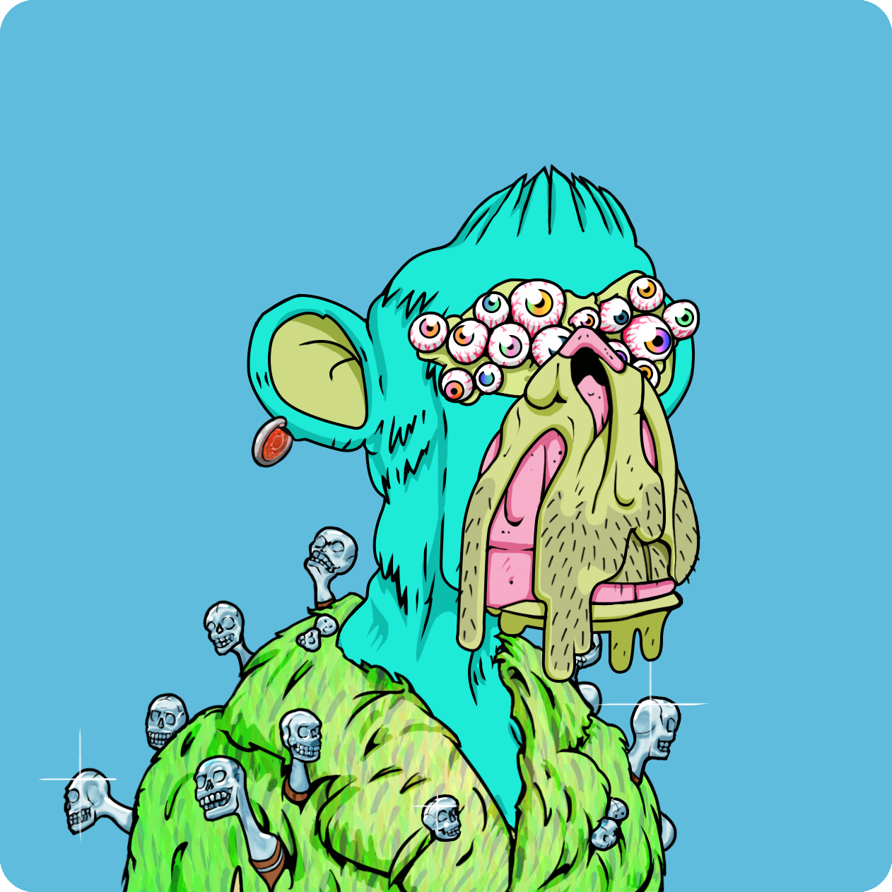 Yuga Labs - Mutant Ape Yacht Club - NFT # 8516