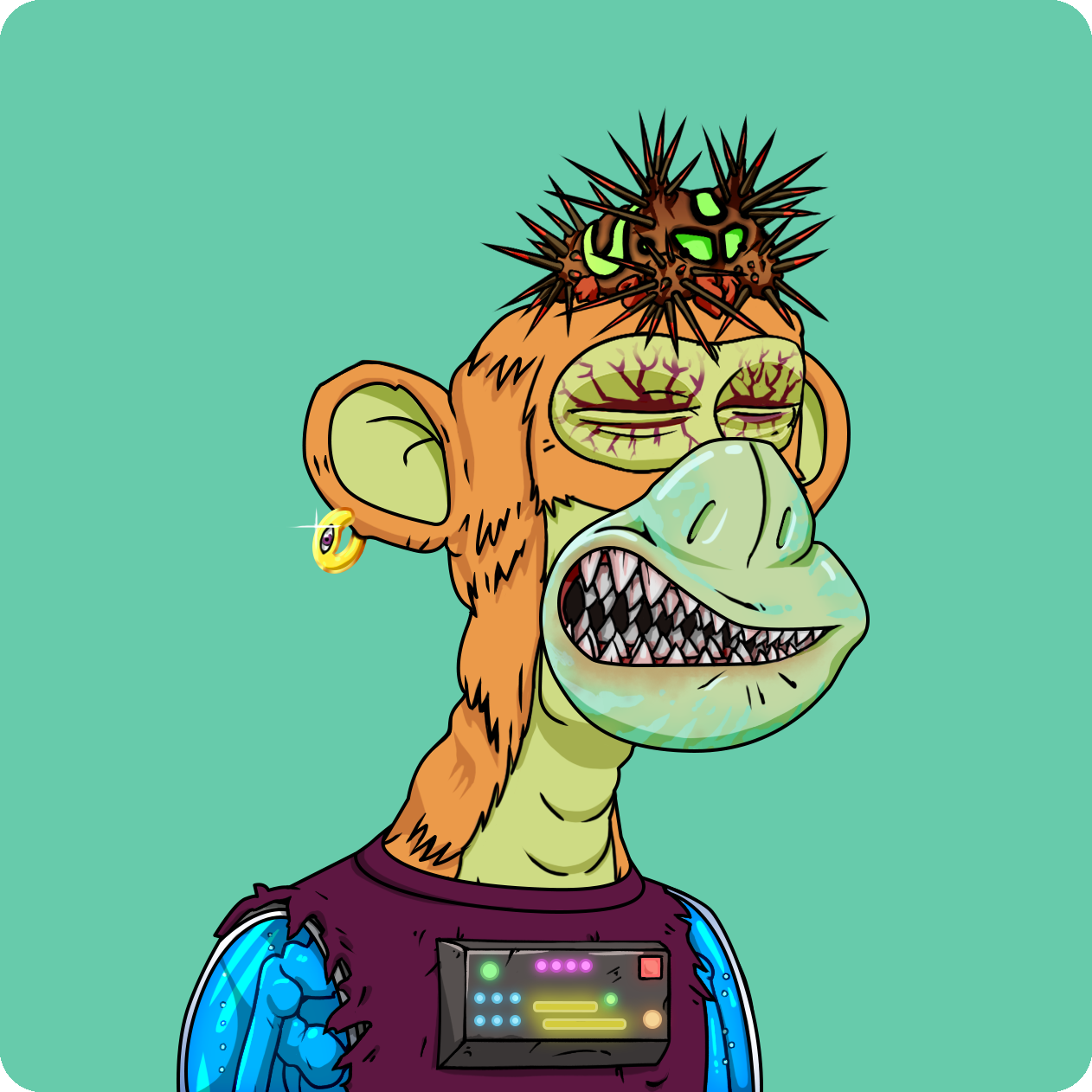 Yuga Labs - Mutant Ape Yacht Club - NFT # 22336