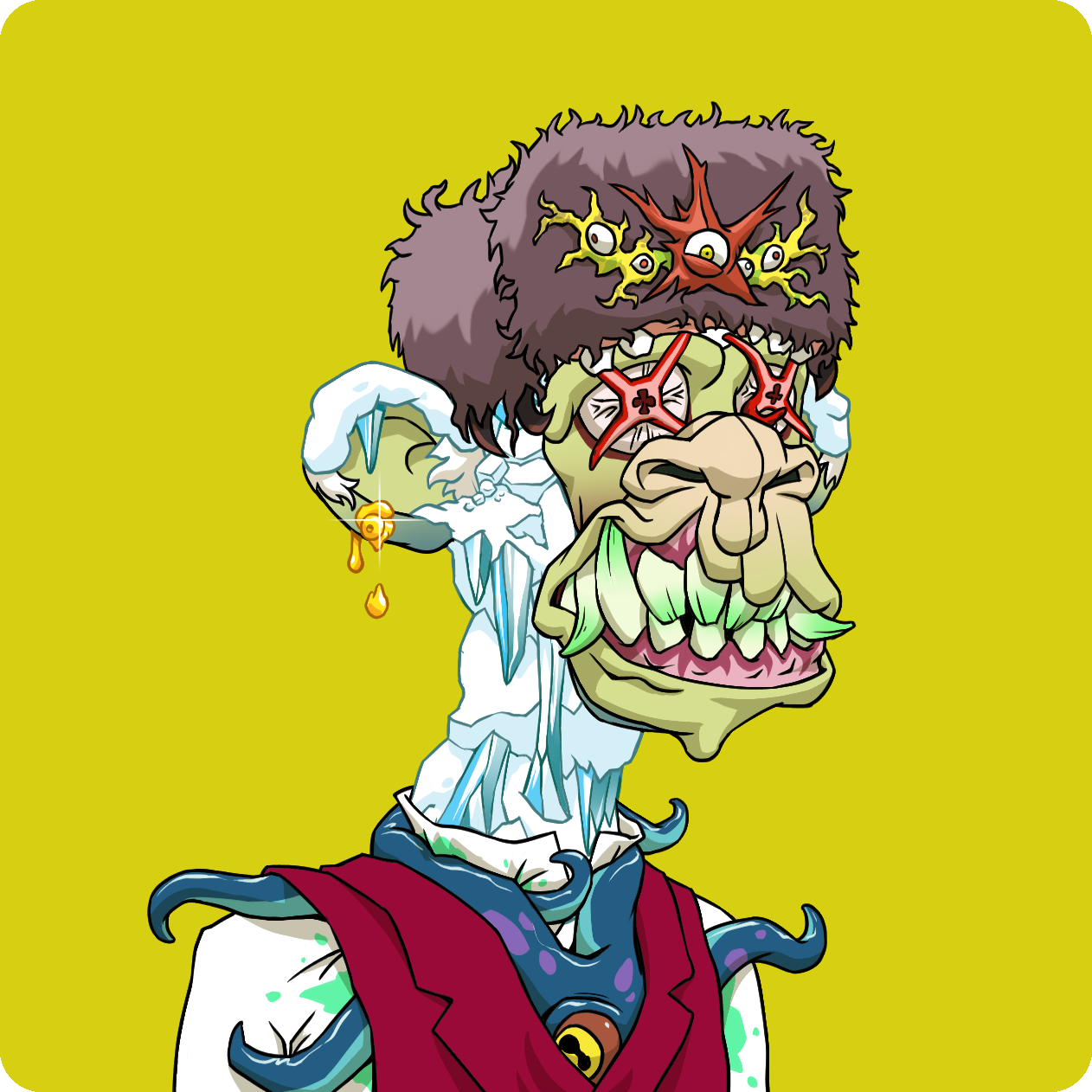 Yuga Labs - Mutant Ape Yacht Club - NFT # 12477