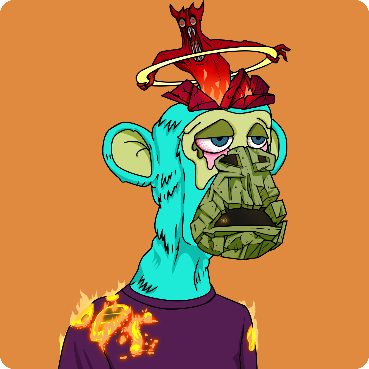 Yuga Labs - Mutant Ape Yacht Club - NFT # 496