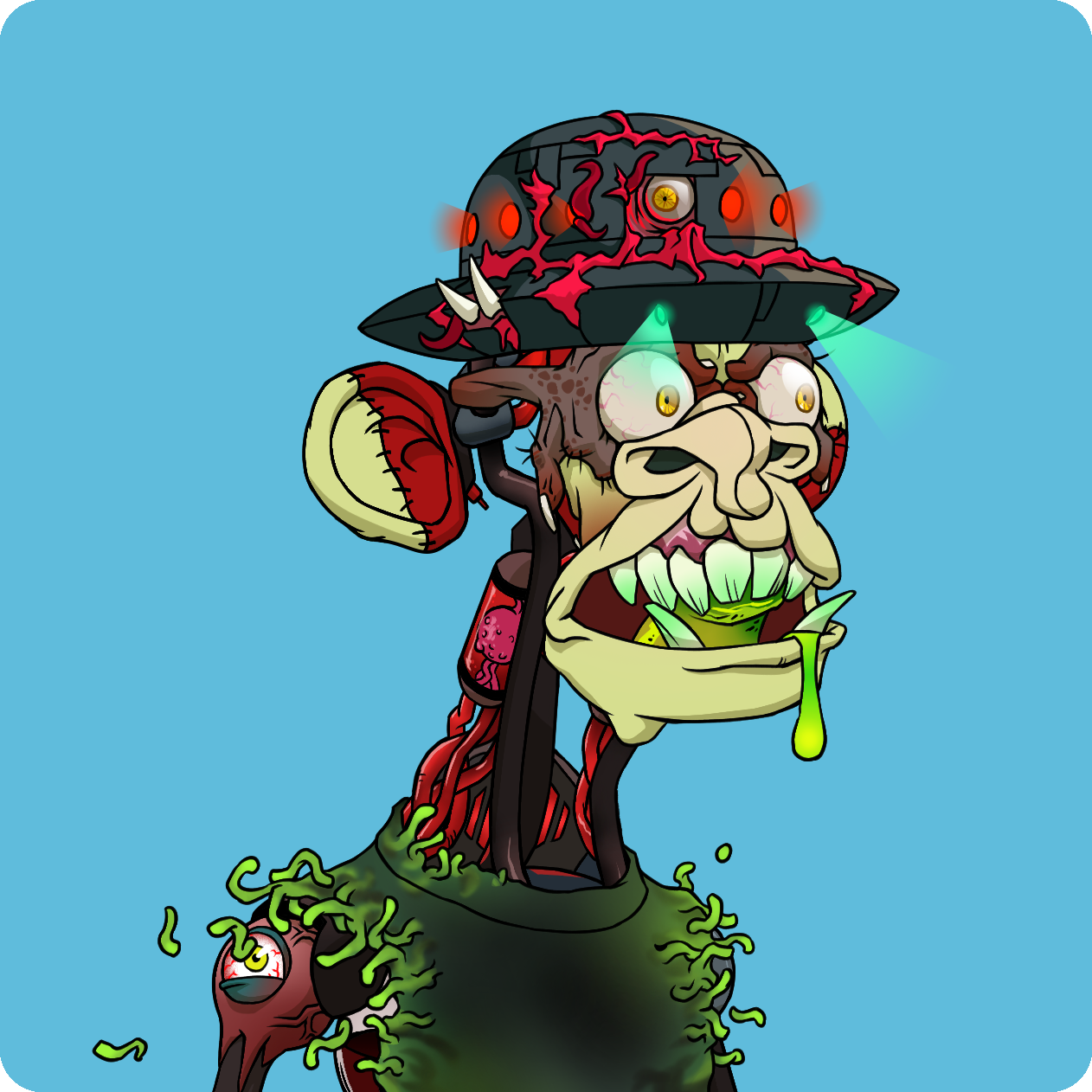 Yuga Labs - Mutant Ape Yacht Club - NFT # 6421