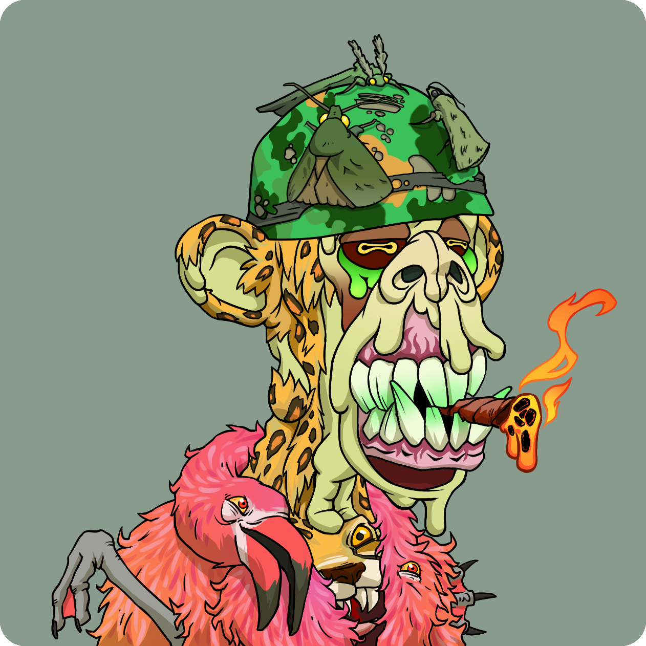 Yuga Labs - Mutant Ape Yacht Club - NFT # 23447