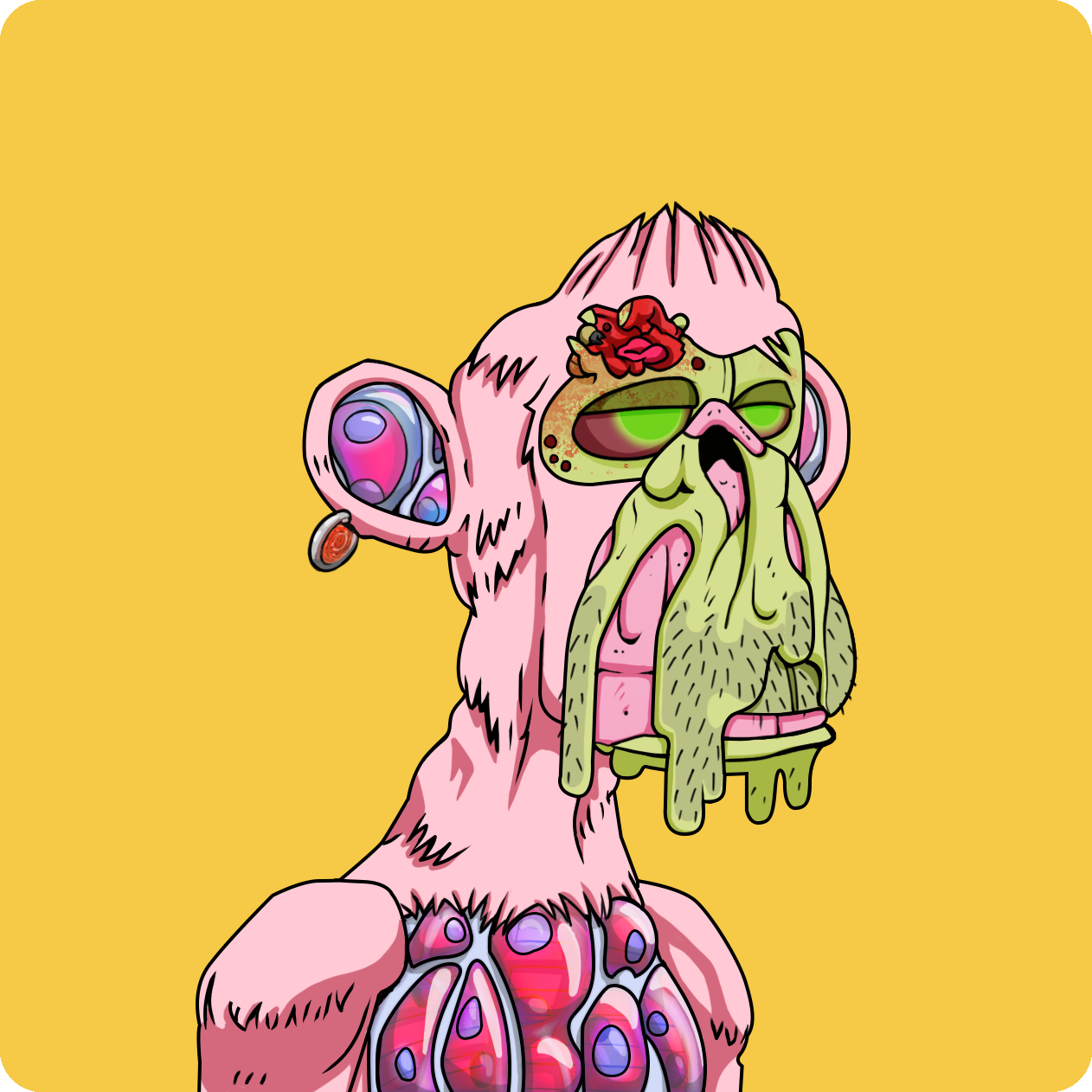 Yuga Labs - Mutant Ape Yacht Club - NFT # 27042