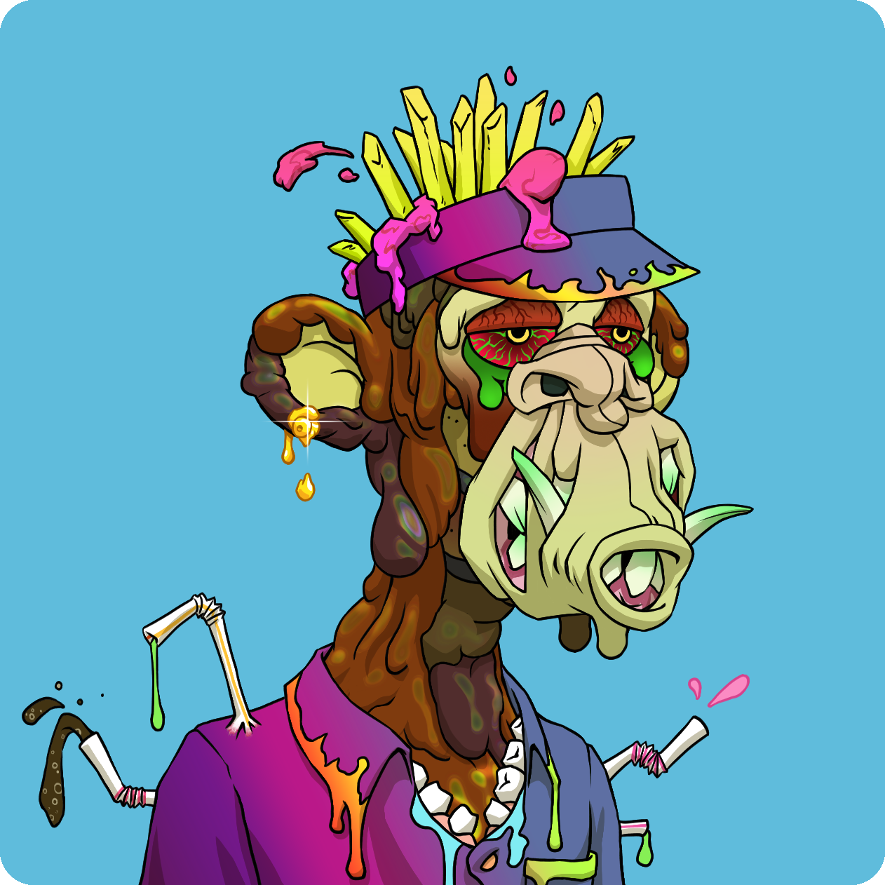 Yuga Labs - Mutant Ape Yacht Club - NFT # 5383