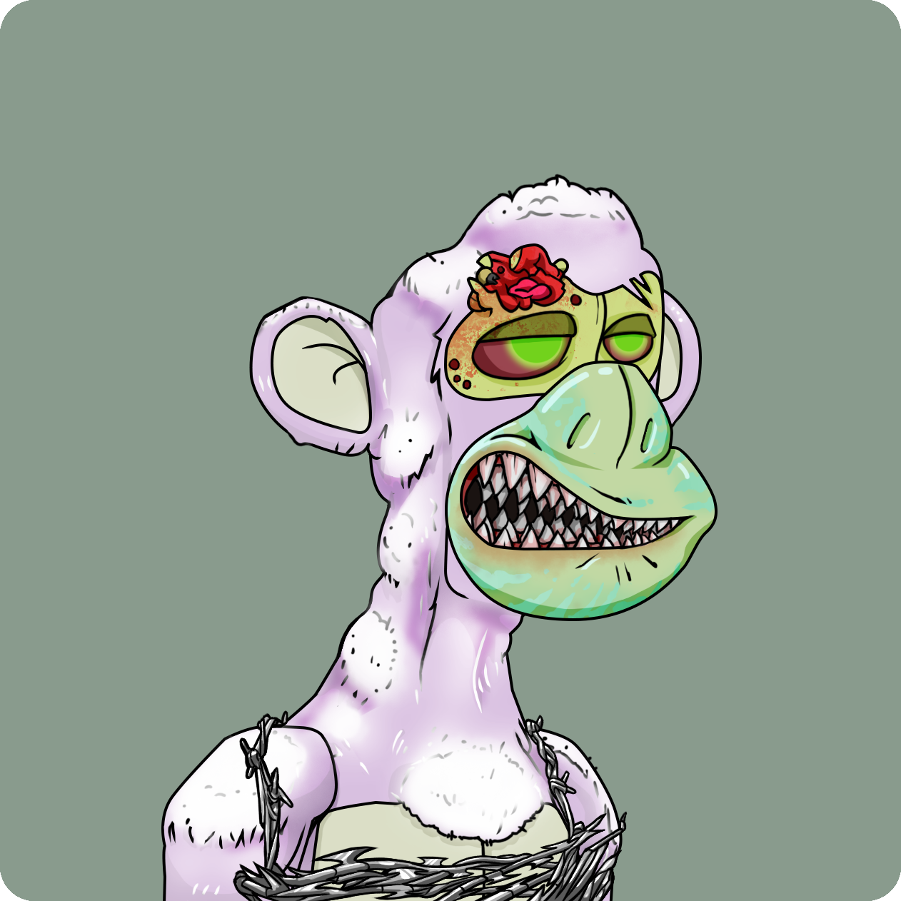 Yuga Labs - Mutant Ape Yacht Club - NFT # 5170