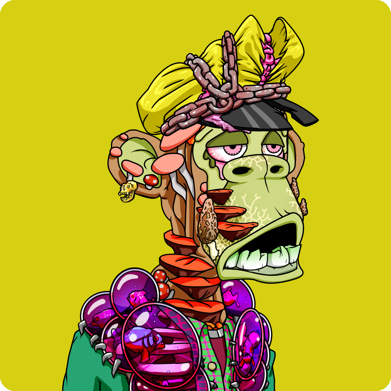 Yuga Labs - Mutant Ape Yacht Club - NFT # 16890