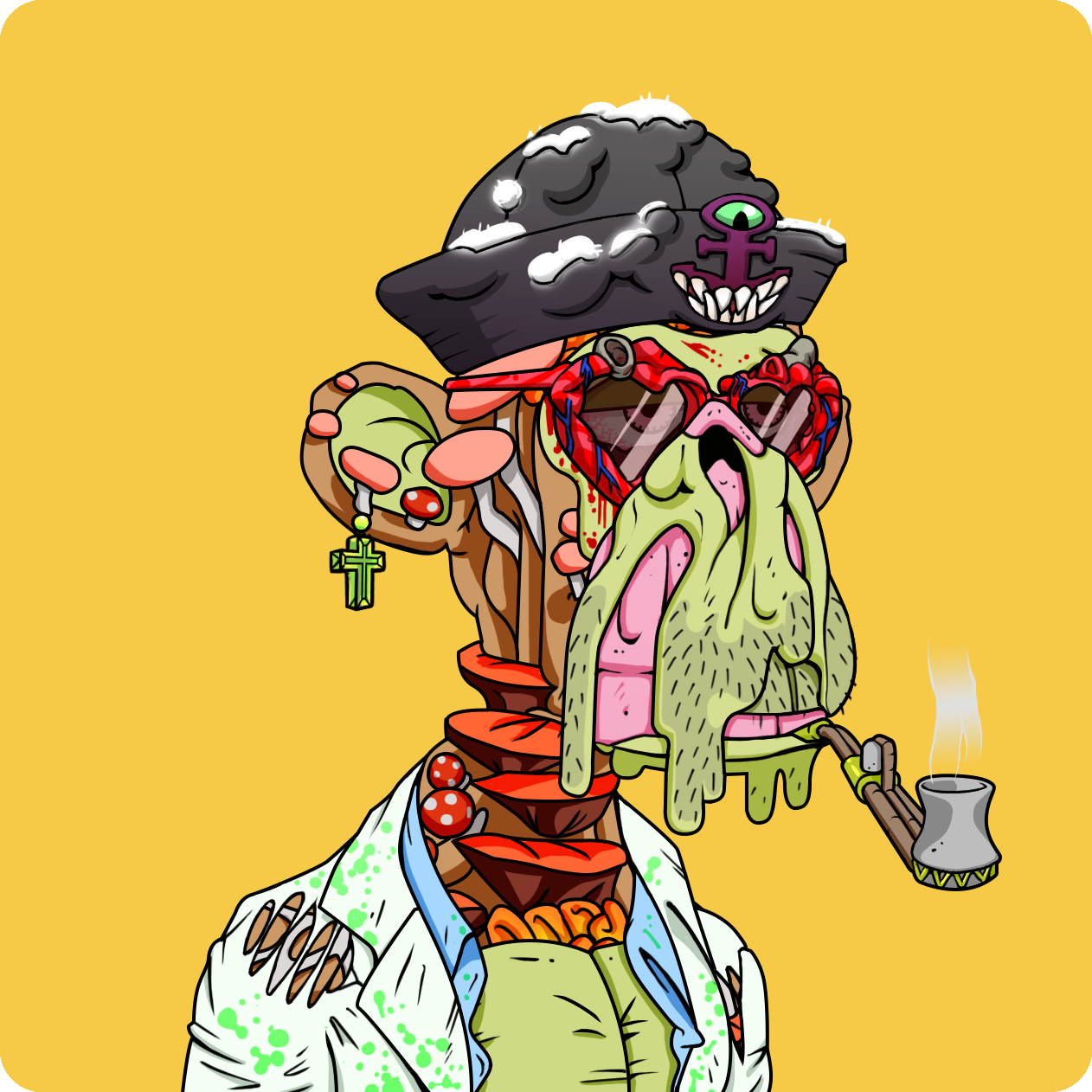 Yuga Labs - Mutant Ape Yacht Club - NFT # 22108