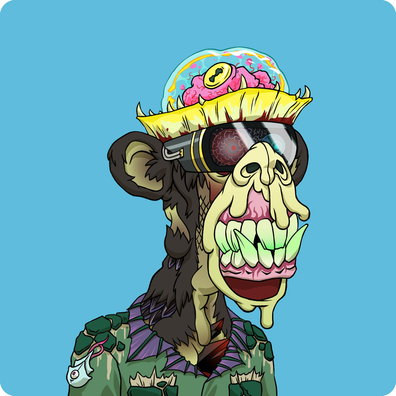 Yuga Labs - Mutant Ape Yacht Club - NFT # 2431