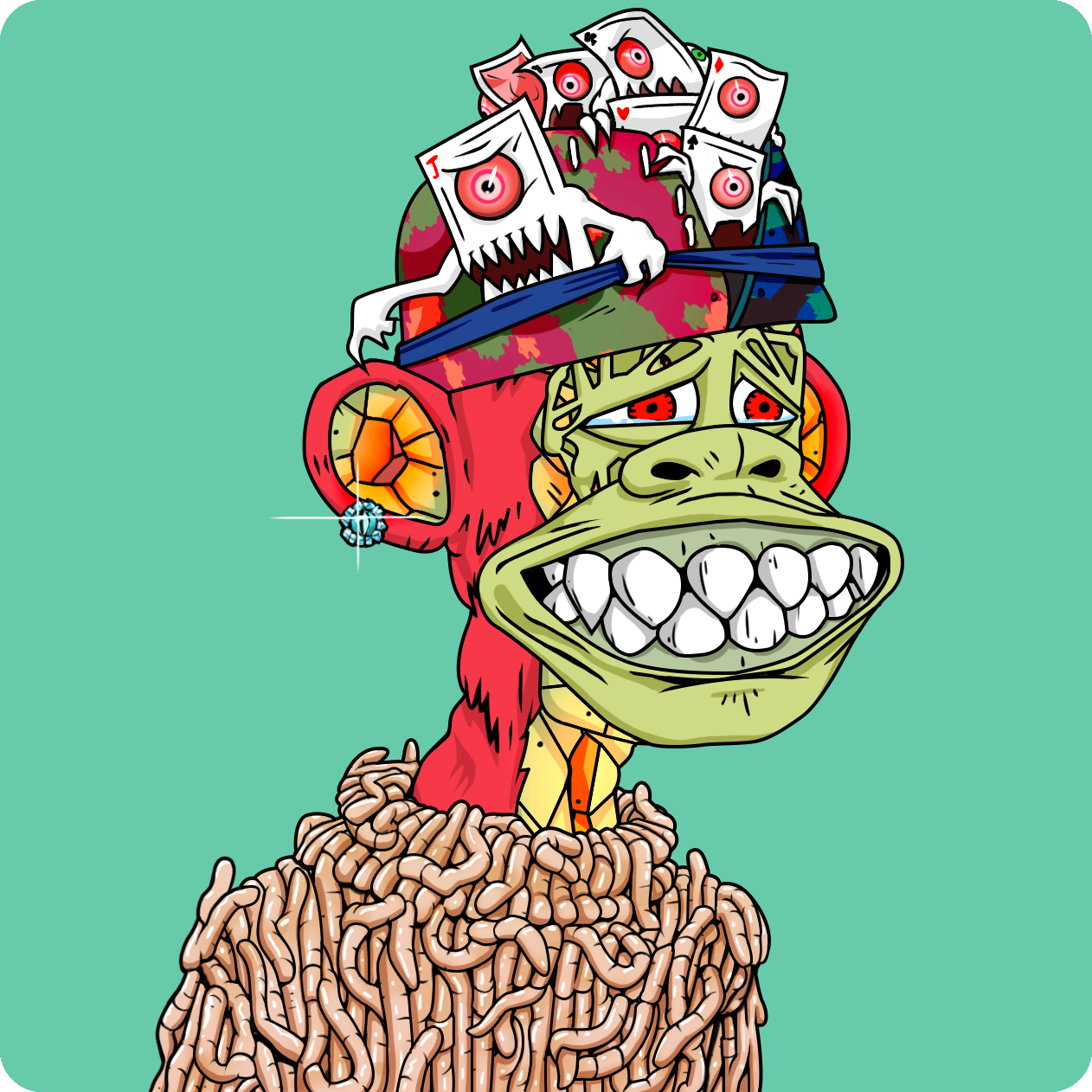 Yuga Labs - Mutant Ape Yacht Club - NFT # 9638