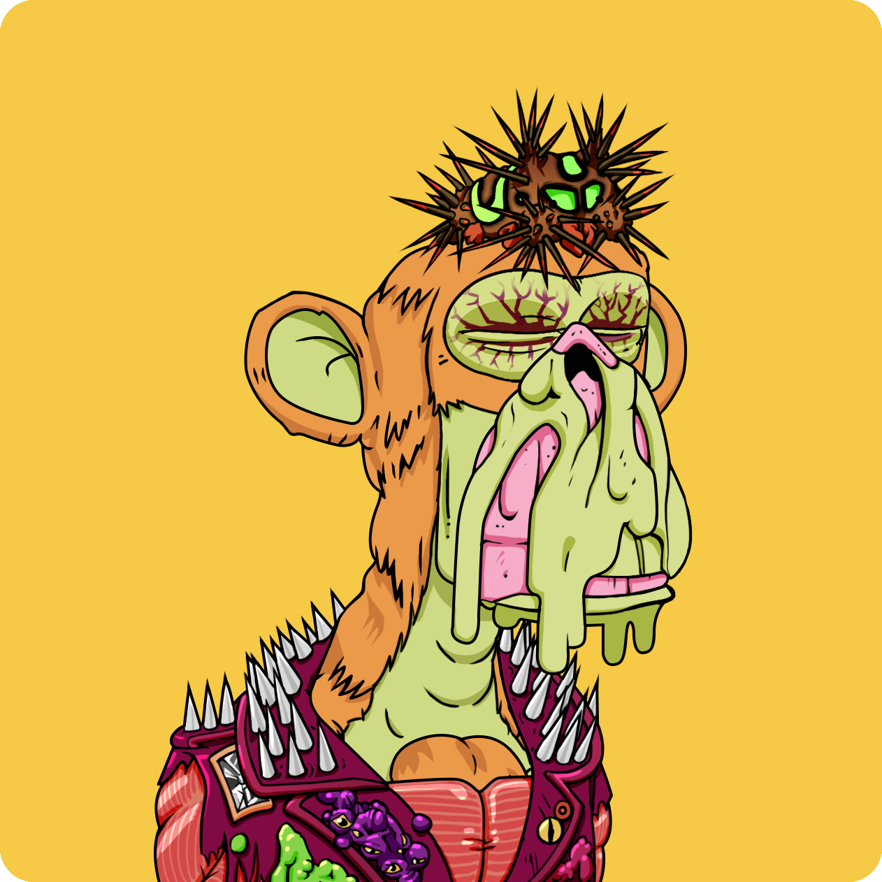 Yuga Labs - Mutant Ape Yacht Club - NFT # 8986