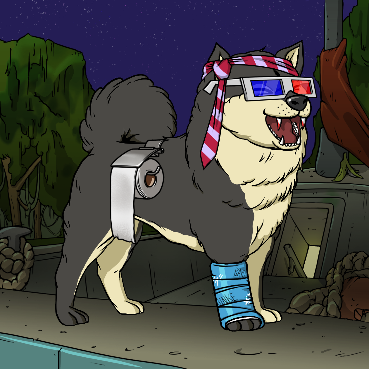 Yuga Labs - Bored Ape Kennel Club - NFT # 3662