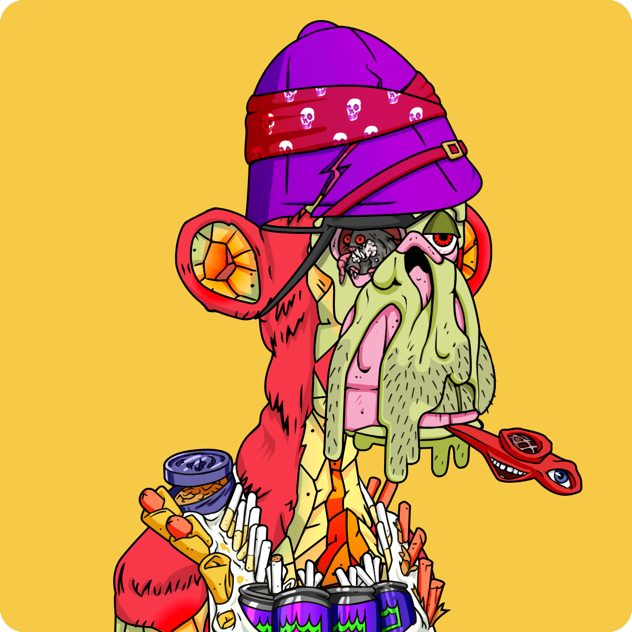 Yuga Labs - Mutant Ape Yacht Club - NFT # 4547