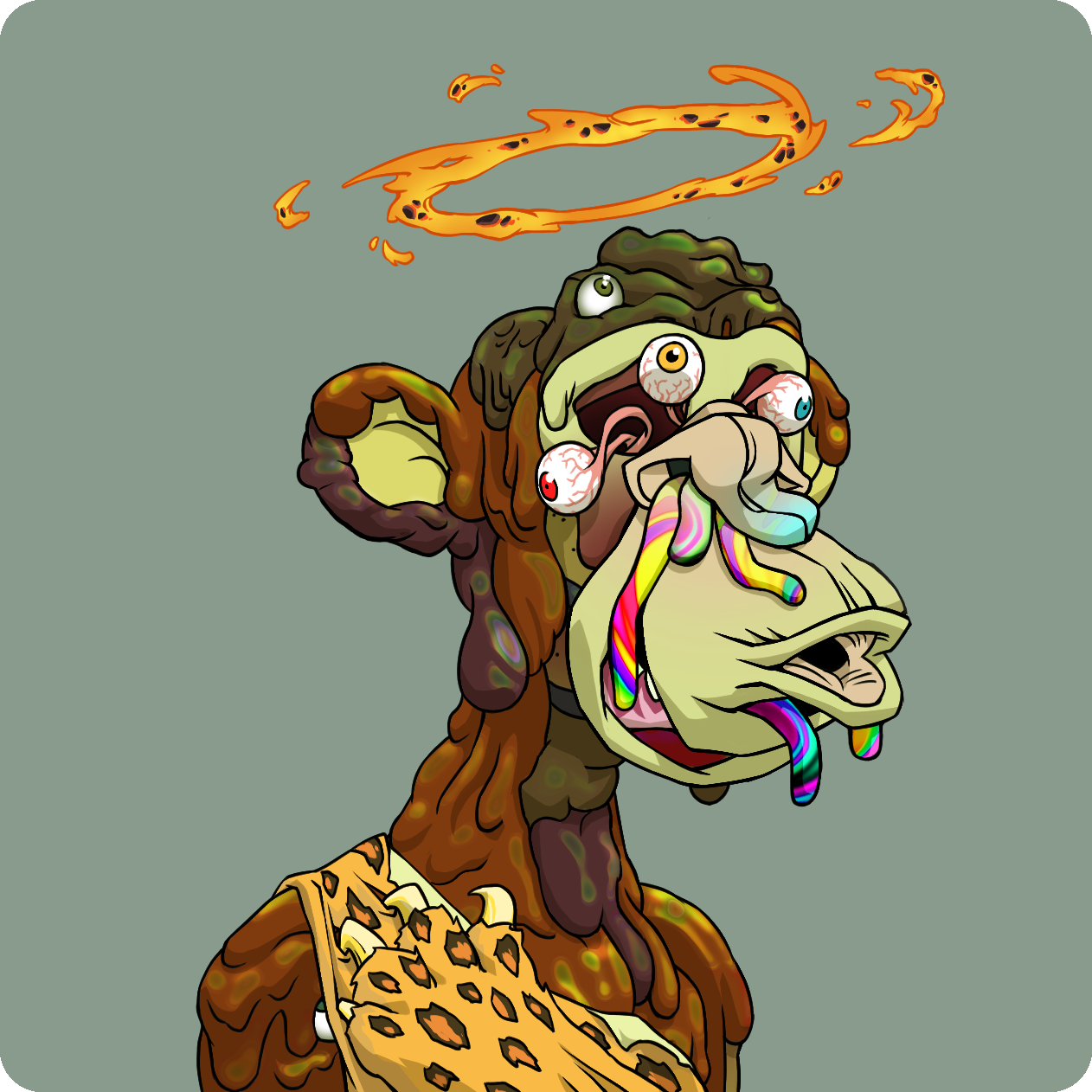 Yuga Labs - Mutant Ape Yacht Club - NFT # 2558