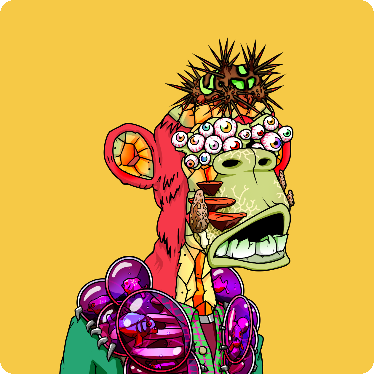 Yuga Labs - Mutant Ape Yacht Club - NFT # 5201