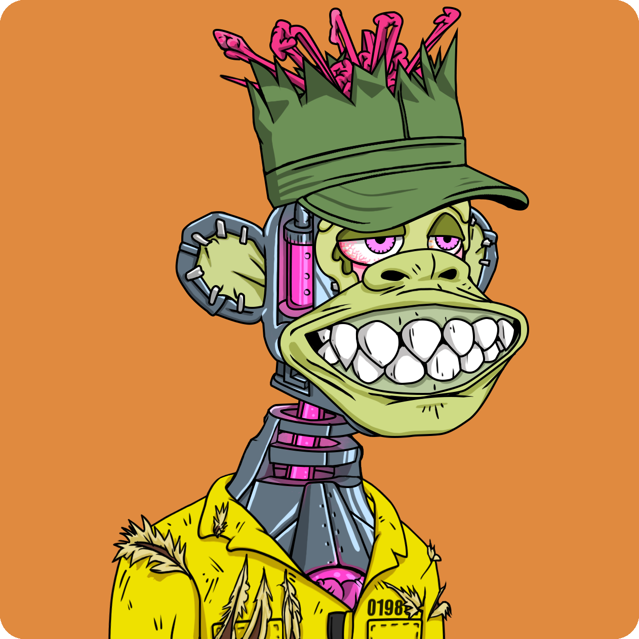 Yuga Labs - Mutant Ape Yacht Club - NFT # 8591