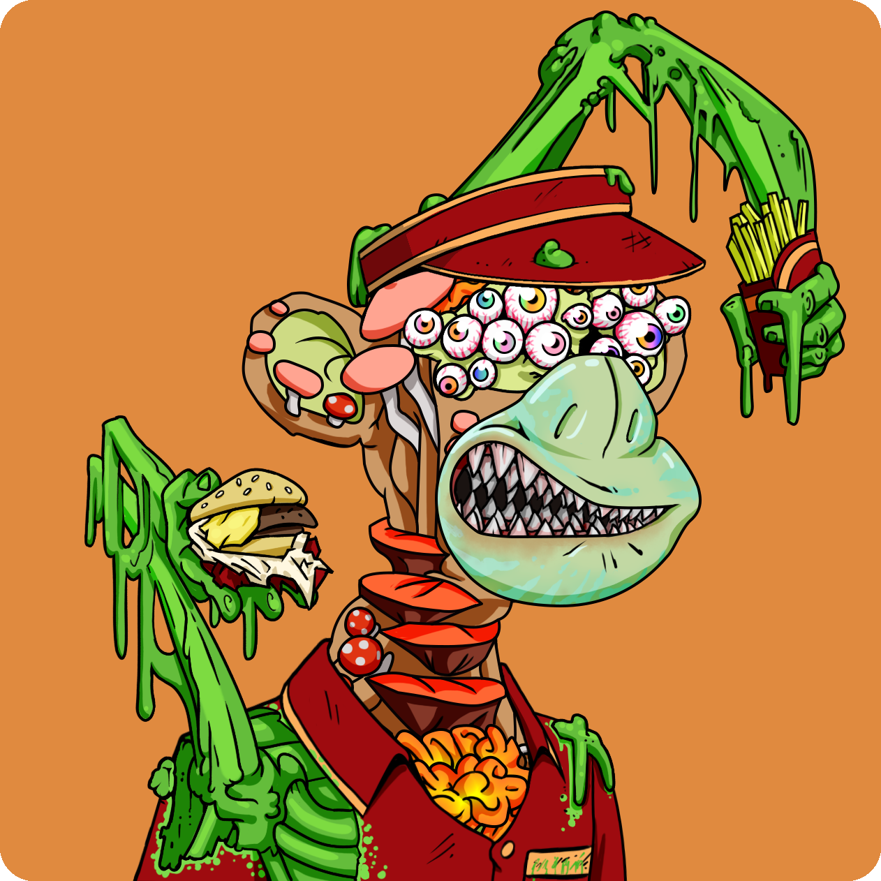 Yuga Labs - Mutant Ape Yacht Club - NFT # 4989