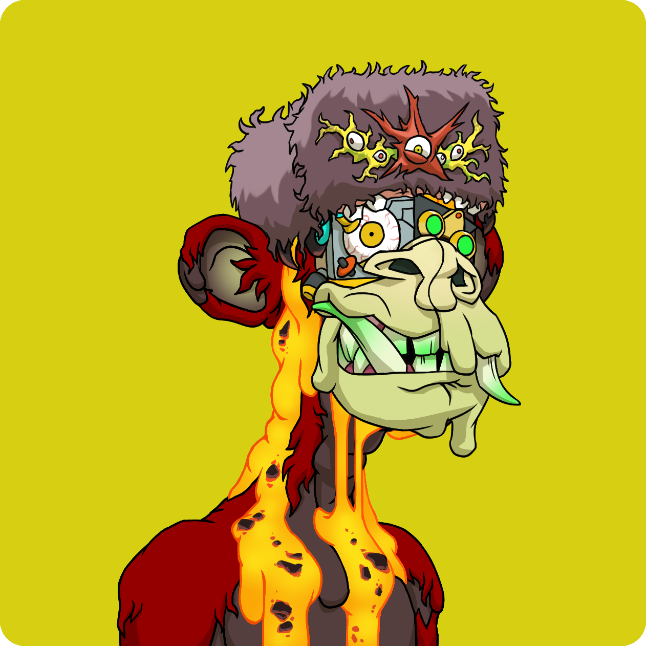 Yuga Labs - Mutant Ape Yacht Club - NFT # 5477