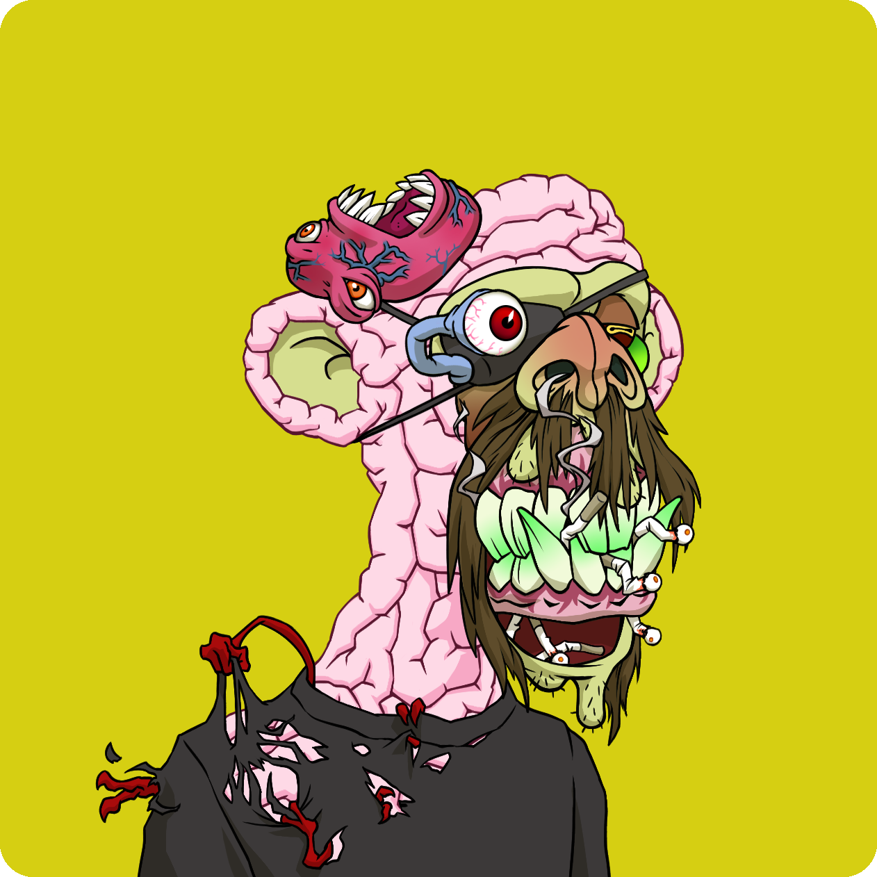 Yuga Labs - Mutant Ape Yacht Club - NFT # 24091