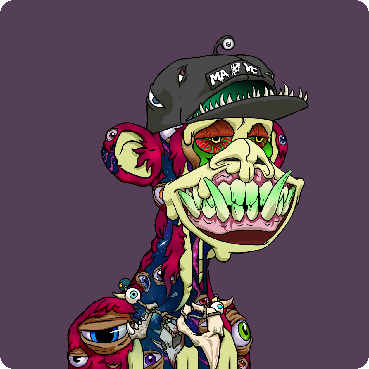 Yuga Labs - Mutant Ape Yacht Club - NFT # 10583