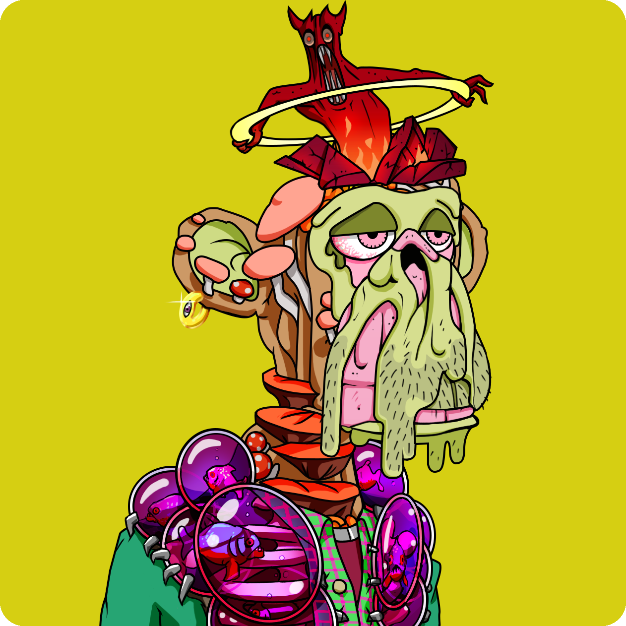 Yuga Labs - Mutant Ape Yacht Club - NFT # 22868