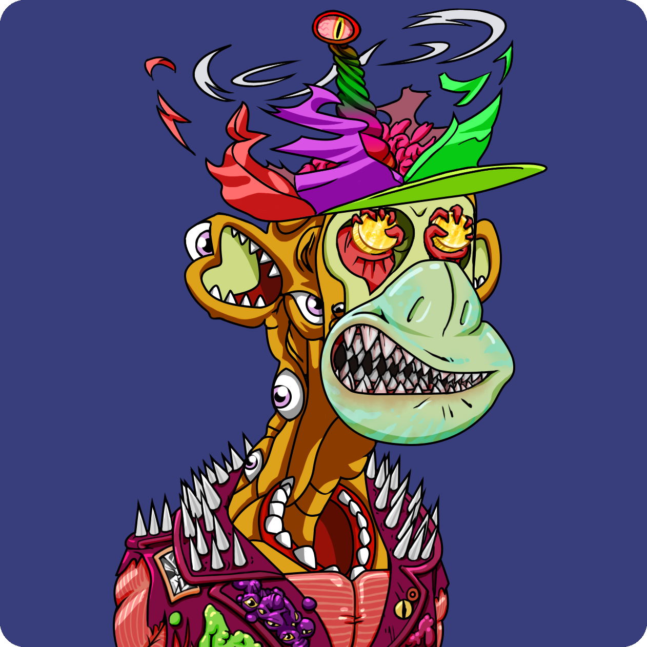 Yuga Labs - Mutant Ape Yacht Club - NFT # 23490