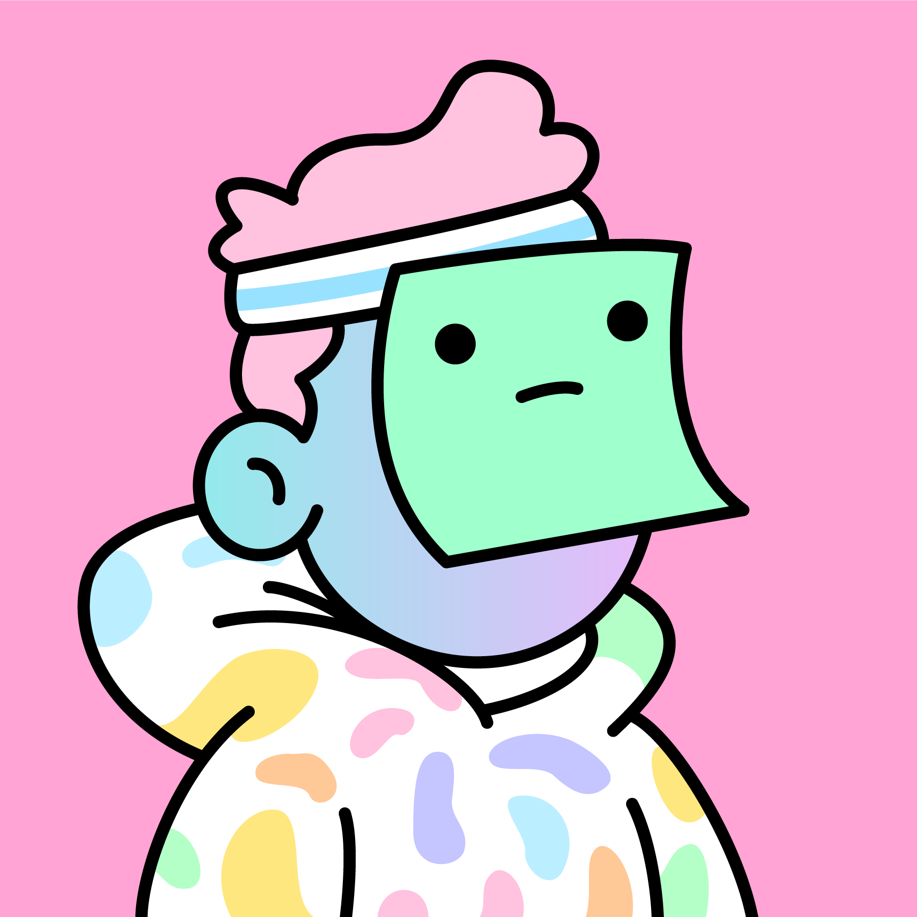 The Doodles Founders - Doodles - Doodle #7351 - NFT # 7351