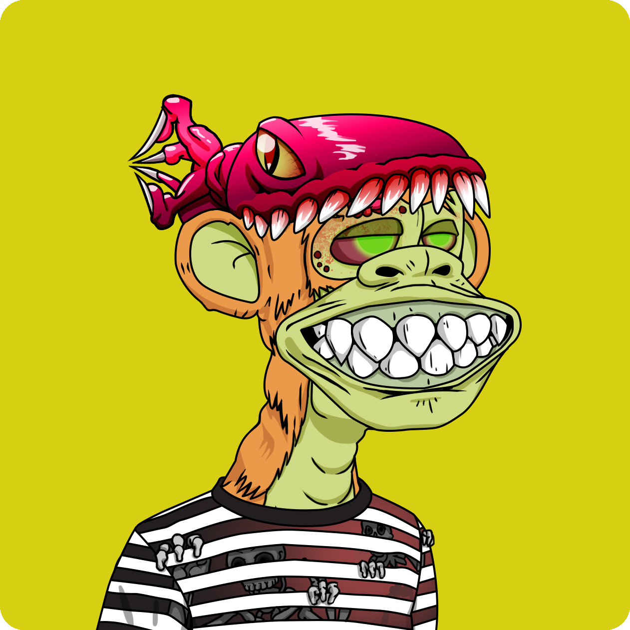 Yuga Labs - Mutant Ape Yacht Club - NFT # 10398