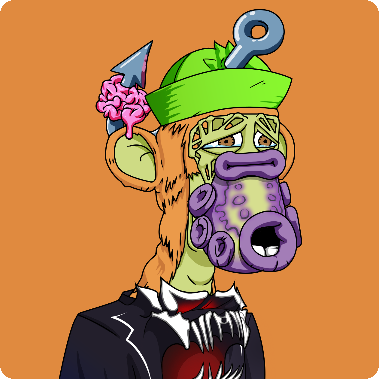 Yuga Labs - Mutant Ape Yacht Club - NFT # 3771