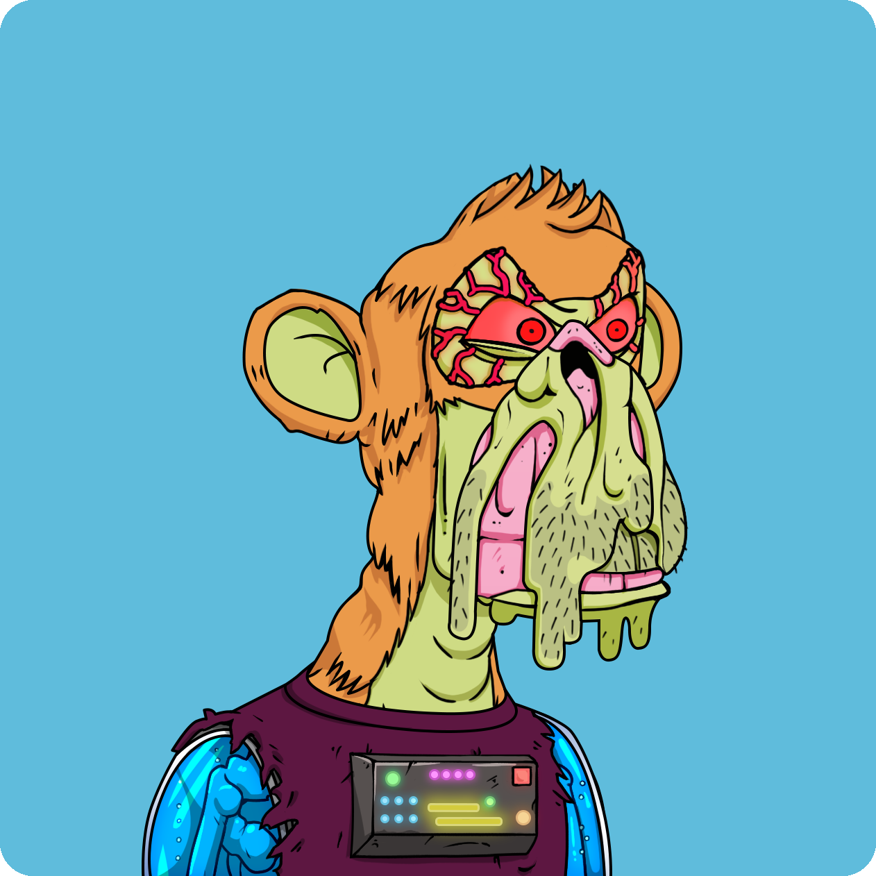 Yuga Labs - Mutant Ape Yacht Club - NFT # 2784