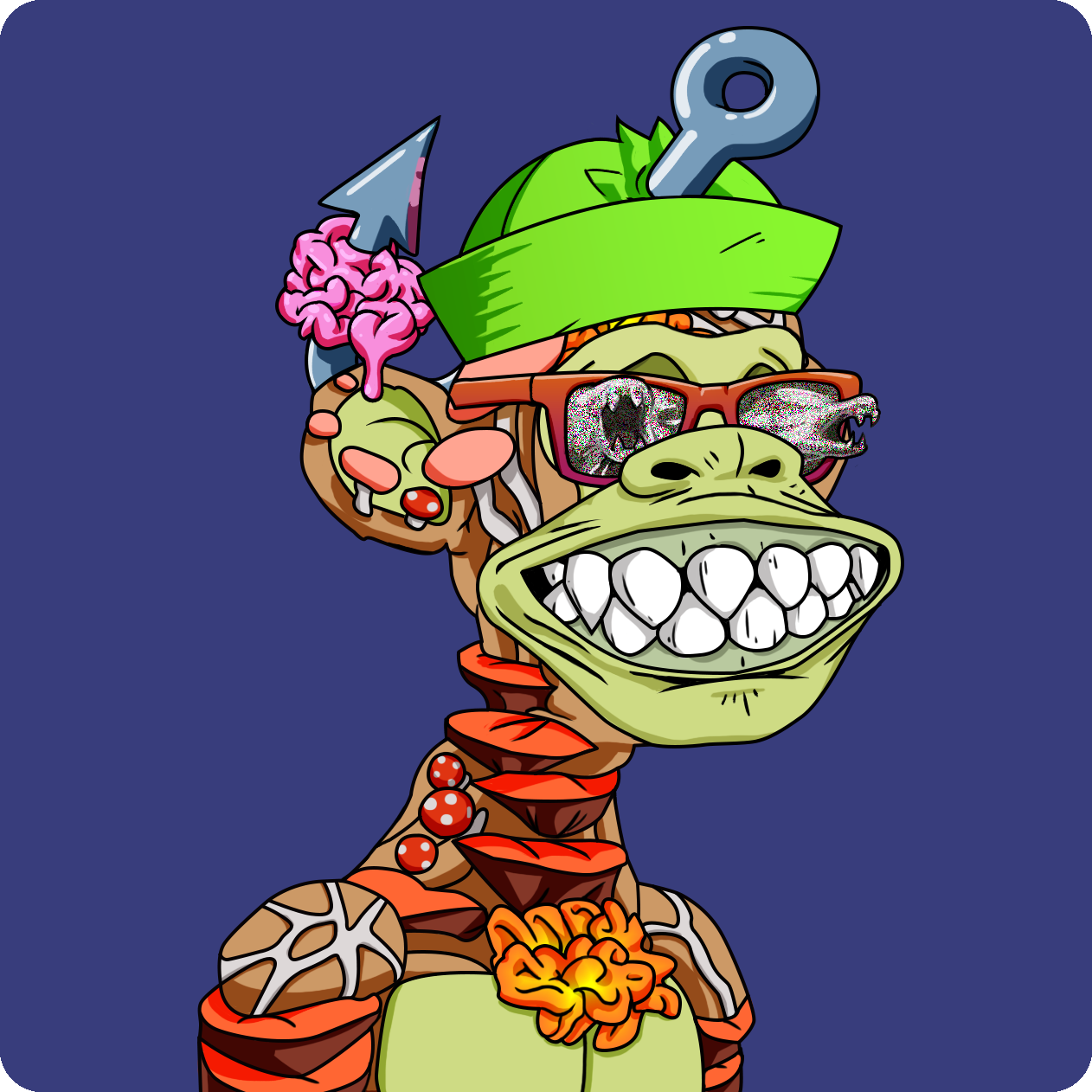 Yuga Labs - Mutant Ape Yacht Club - NFT # 22244