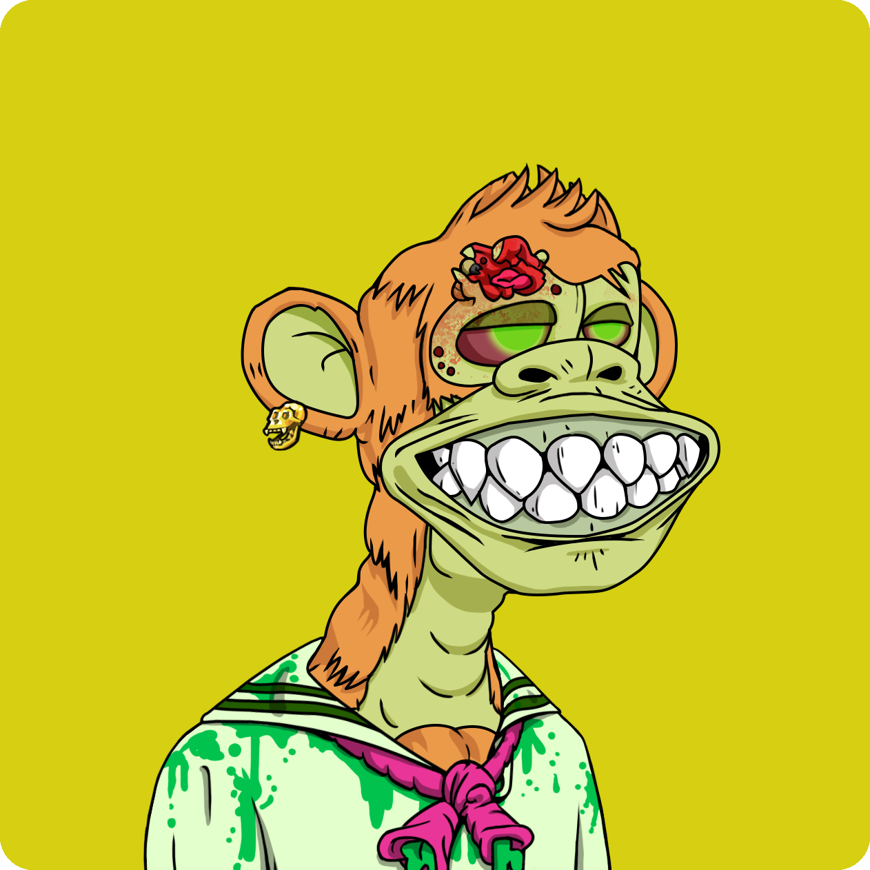 Yuga Labs - Mutant Ape Yacht Club - NFT # 3249