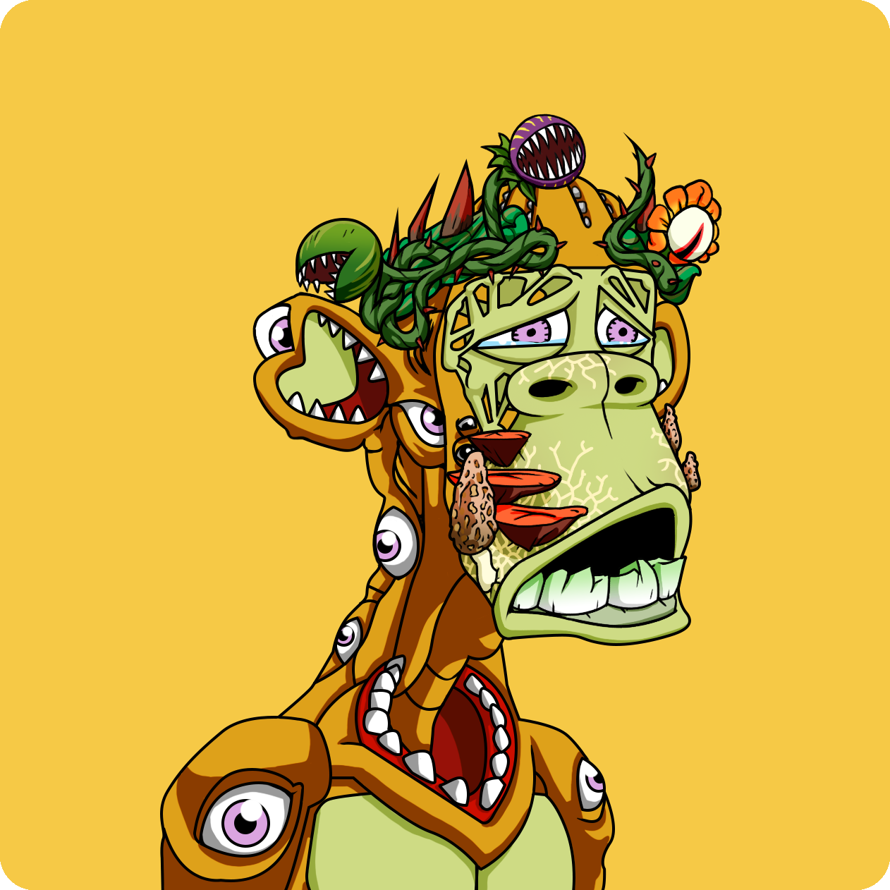 Yuga Labs - Mutant Ape Yacht Club - NFT # 1896