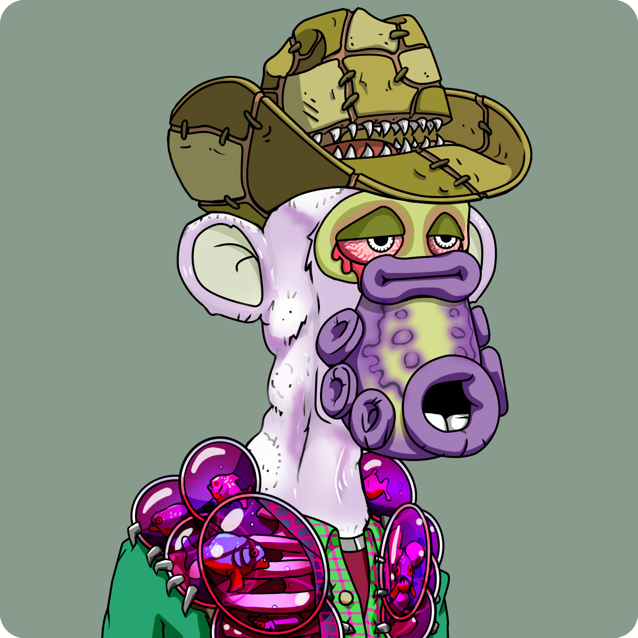 Yuga Labs - Mutant Ape Yacht Club - NFT # 21584