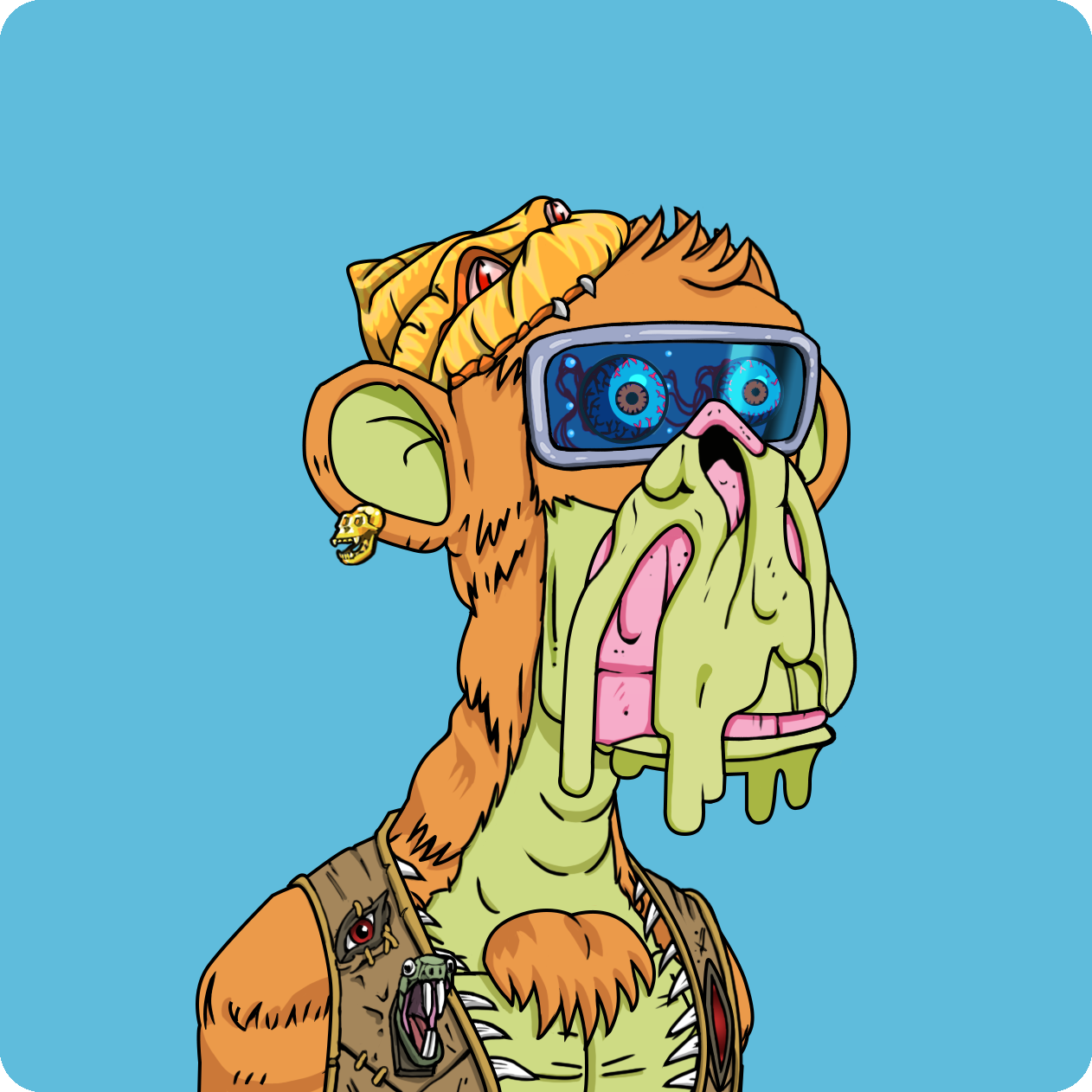 Yuga Labs - Mutant Ape Yacht Club - NFT # 4517