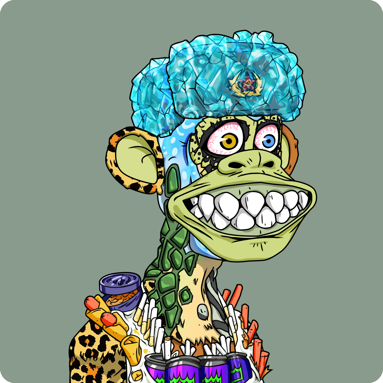 Yuga Labs - Mutant Ape Yacht Club - NFT # 18156