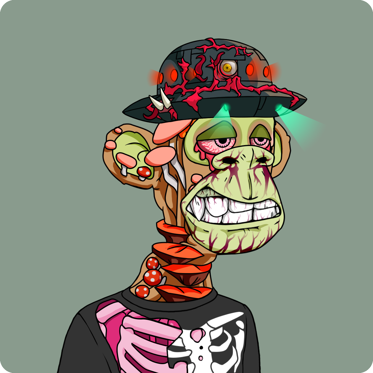 Yuga Labs - Mutant Ape Yacht Club - NFT # 6901