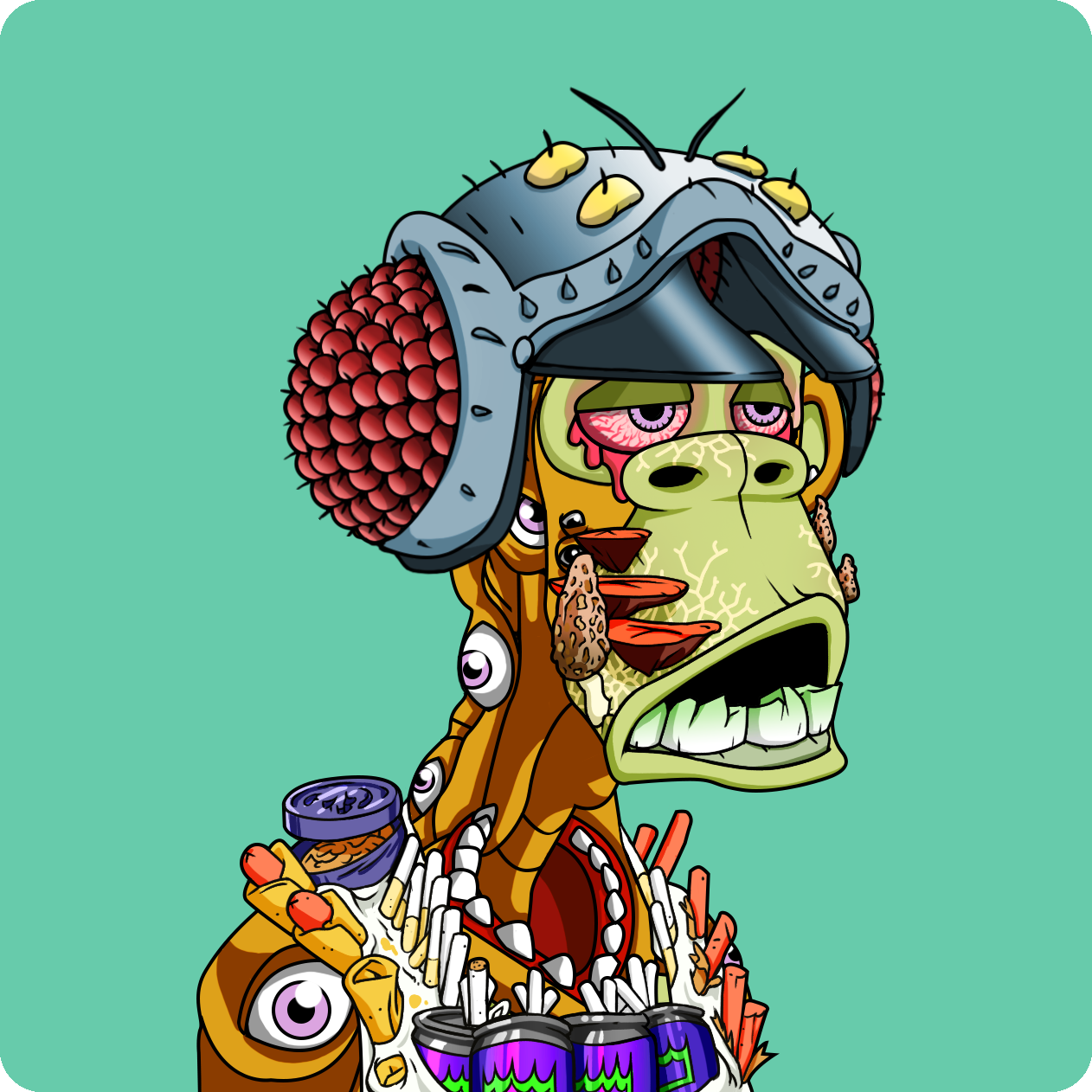 Yuga Labs - Mutant Ape Yacht Club - NFT # 1533